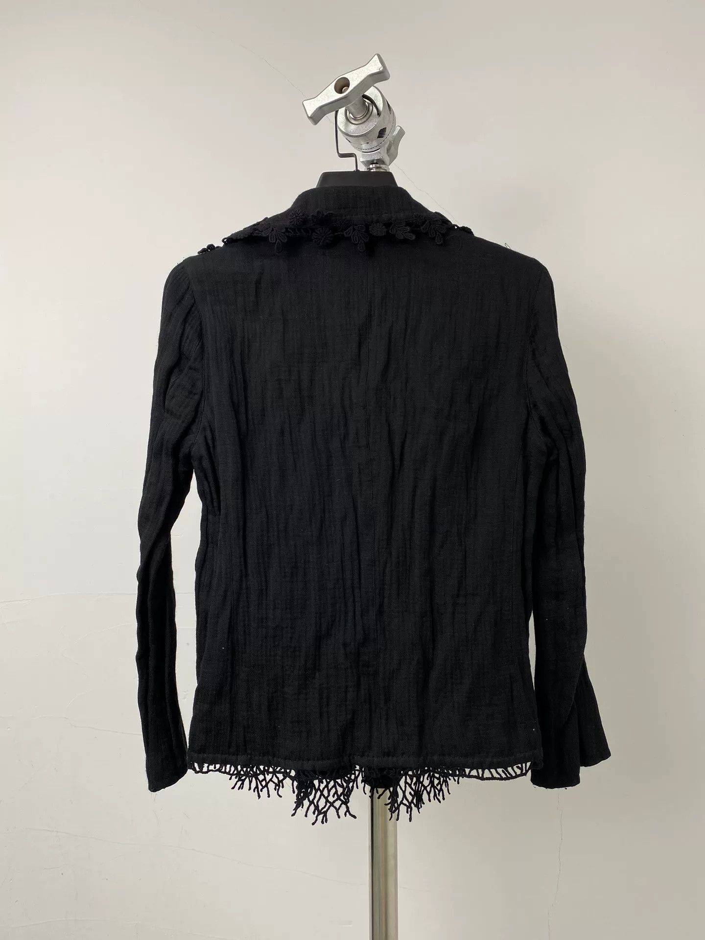 Issey Miyake Issey Miyake Pleated Jacket with Fringe Size US M / EU 48-50 / 2 - 5 Thumbnail