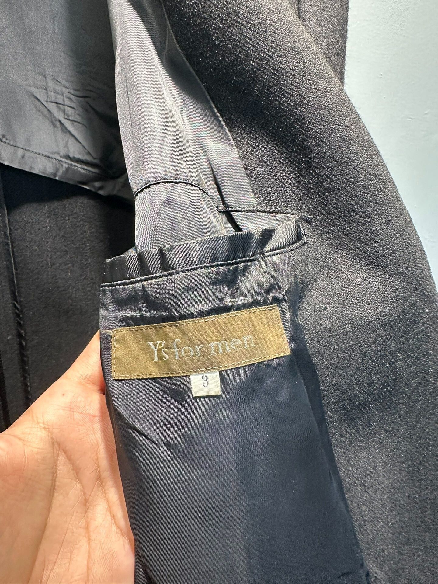 Yohji Yamamoto Yohji Yamamoto Y's Men’s Jacket Size US L / EU 52-54 / 3 - 7 Thumbnail