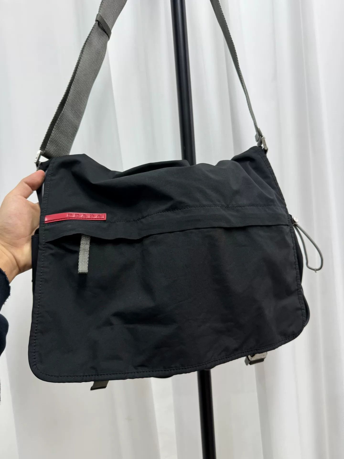 Prada Prada Sport Messenger Bag with Pockets Size ONE SIZE - 2 Thumbnail