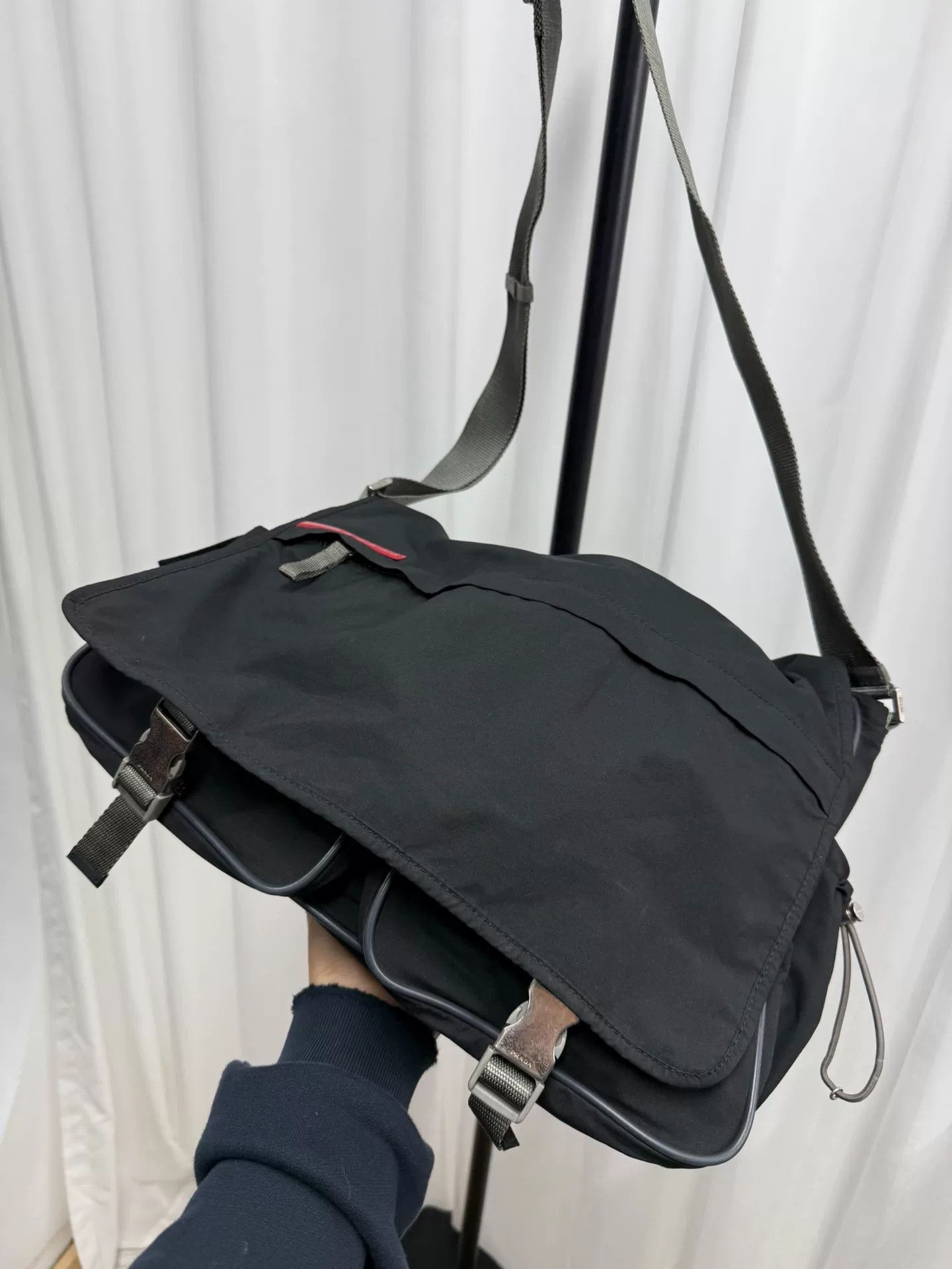 Prada Prada Sport Messenger Bag with Pockets Size ONE SIZE - 3 Thumbnail