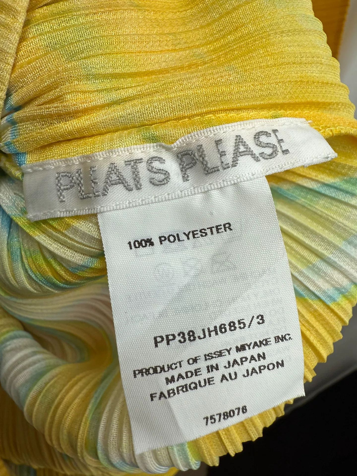 Pleats Please Issey Miyake Issey Miyake Pleats Dress with Palm Print Size L / US 10 / IT 46 - 7 Thumbnail