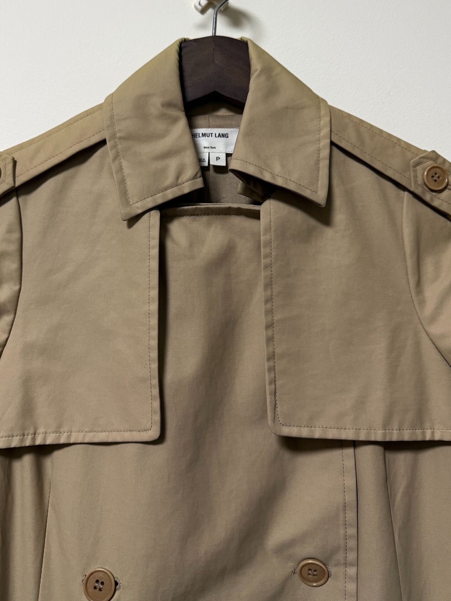 Helmut Lang Helmut Lang Removable Collar Trench Coat Size S / US 4 / IT 40 - 4 Thumbnail