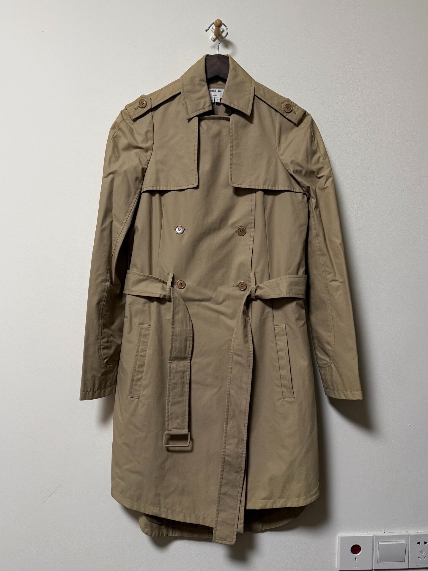 Helmut Lang Helmut Lang Removable Collar Trench Coat Size S / US 4 / IT 40 - 2 Thumbnail