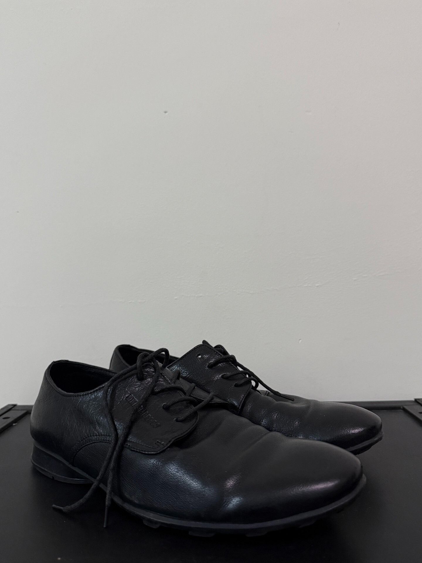Dirk Bikkembergs Dirk Bikkembergs 90s Black Leather Shoes Size US 8 / EU 41 - 3 Thumbnail