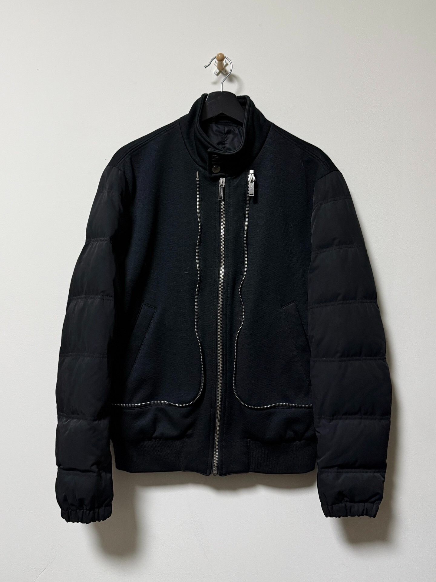 Dirk Bikkembergs Dirk Bikkembergs Three-Zip Down Jacket Size US M / EU 48-50 / 2 - 4 Thumbnail