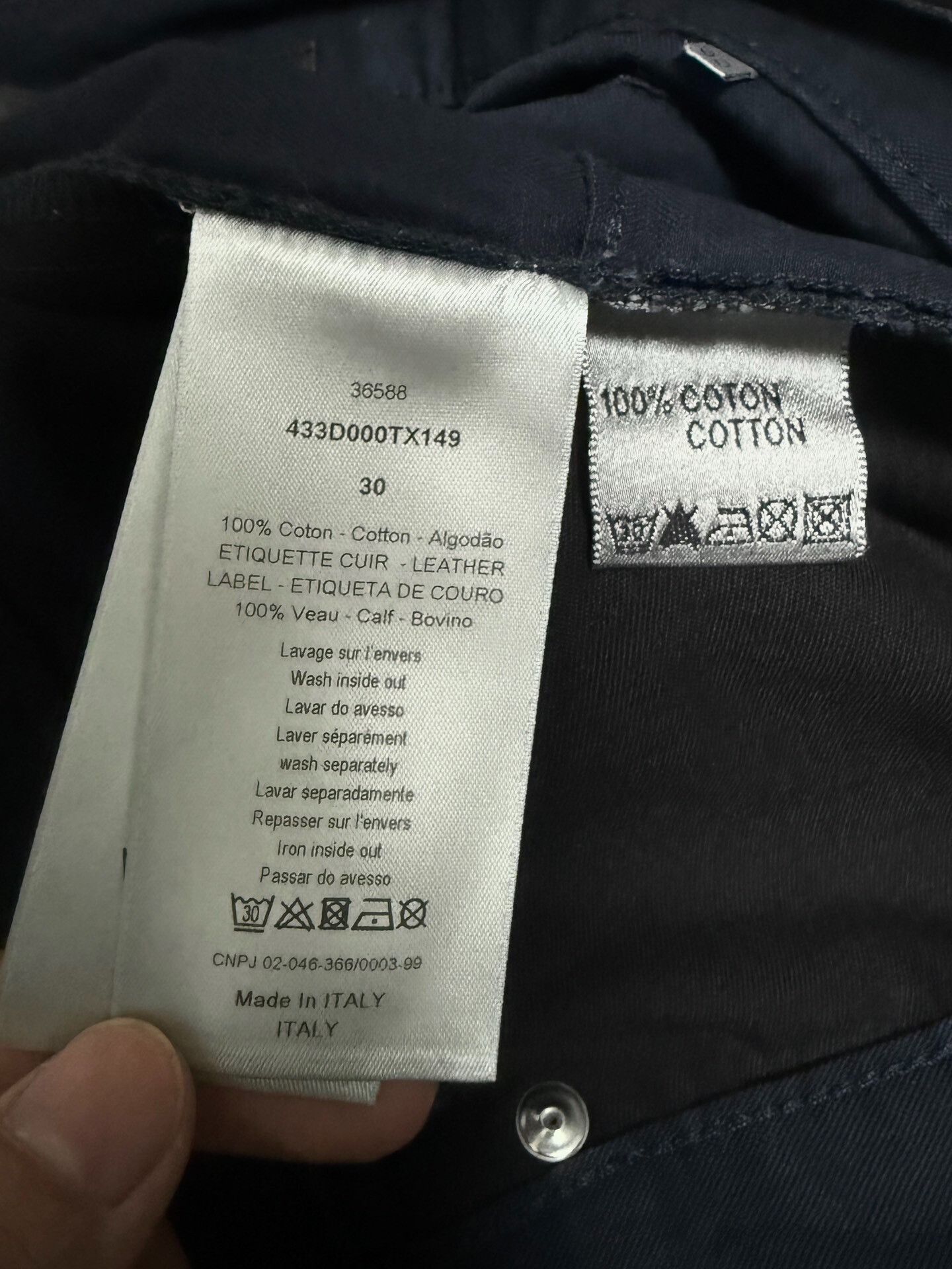 Dior Dior Homme Coated Denim Pants for Spring Size US 30 / EU 46 - 6 Thumbnail