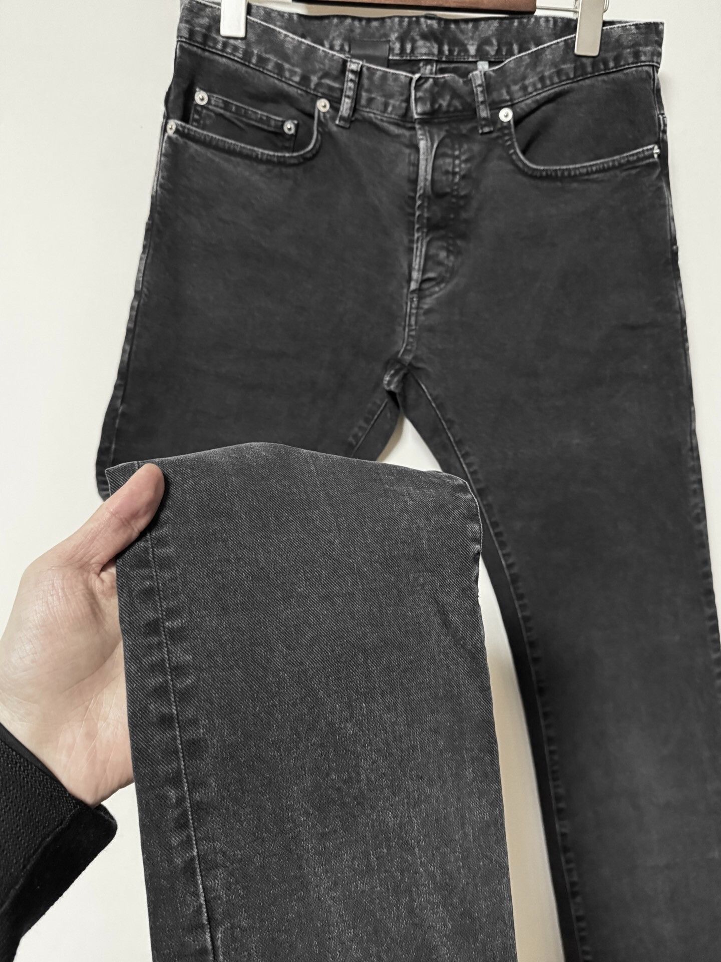 Dior Dior Homme Black Denim Jeans Size 30 Size US 30 / EU 46 - 3 Thumbnail