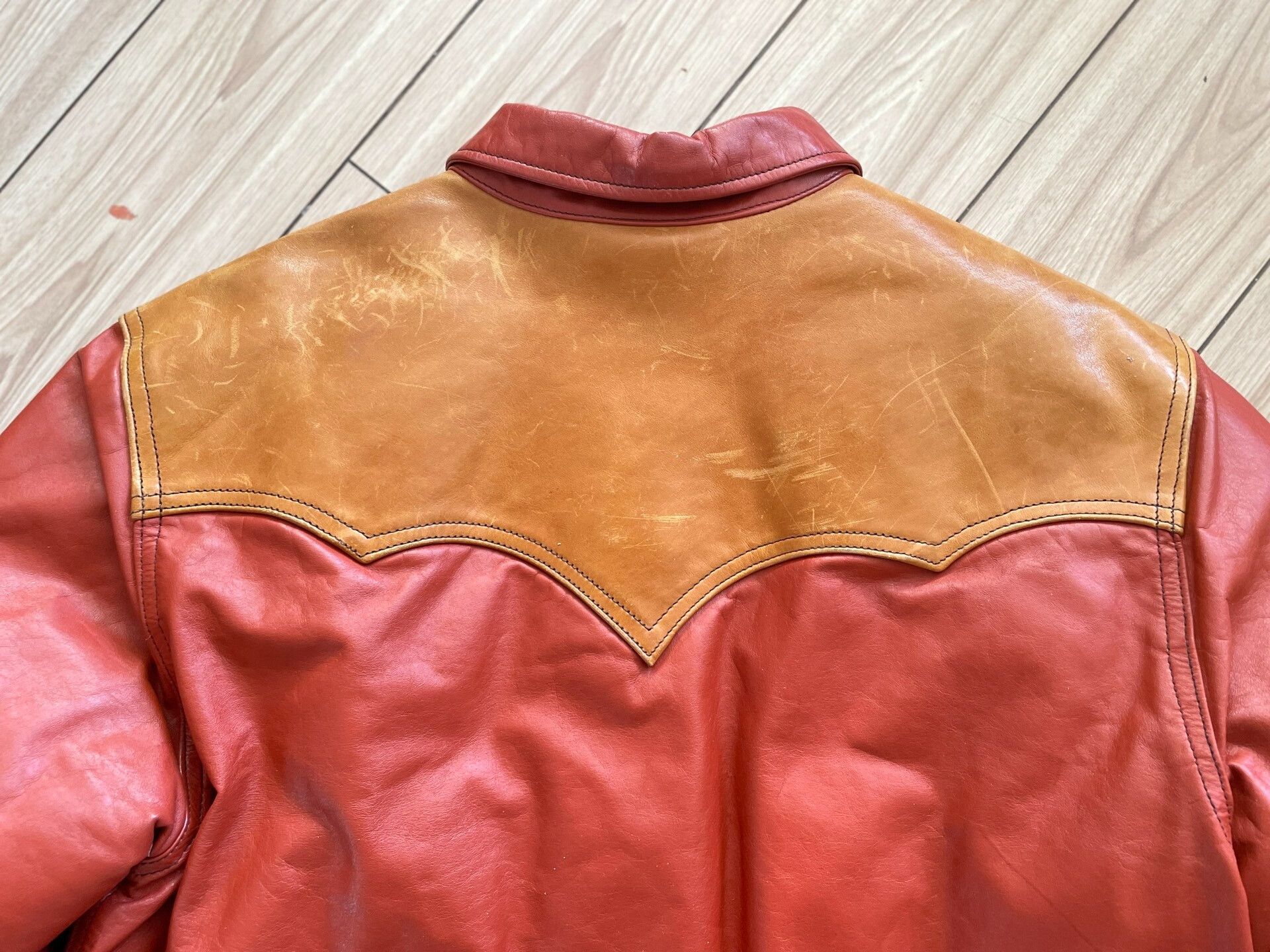 Rainbow Country Rainbow Country California Bear Leather Jacket Size US XXS / EU 40 - 8 Thumbnail