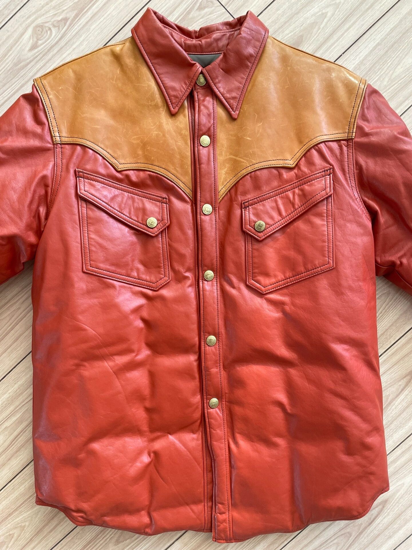 Rainbow Country Rainbow Country California Bear Leather Jacket Size US XXS / EU 40 - 3 Thumbnail
