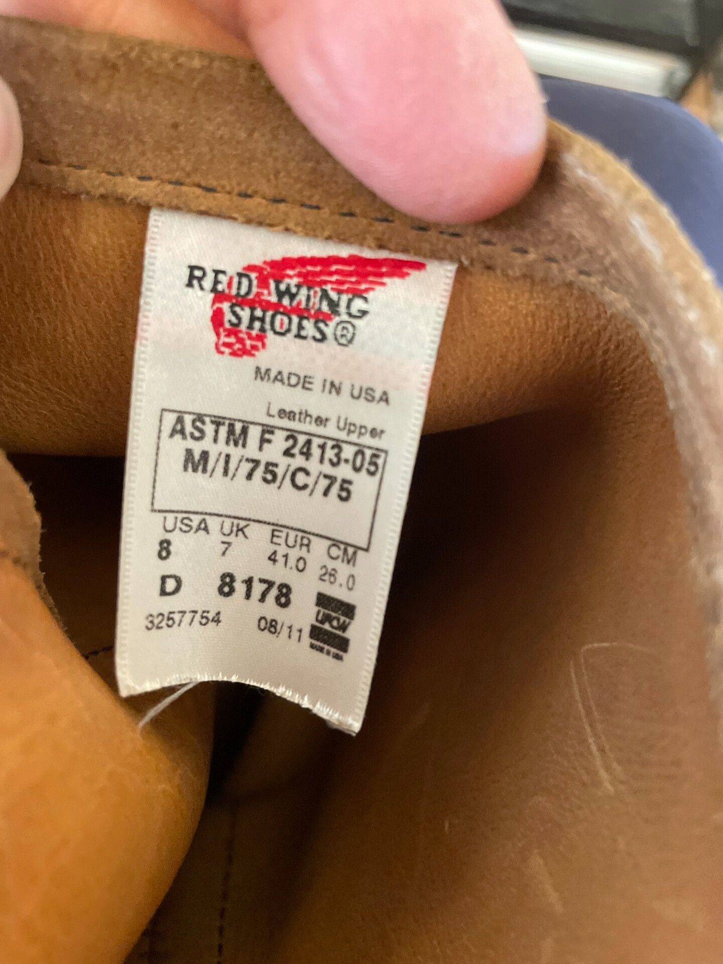 Red Wing Red Wing 8178 Engineer Boot Size US 8 / EU 41 - 8 Thumbnail