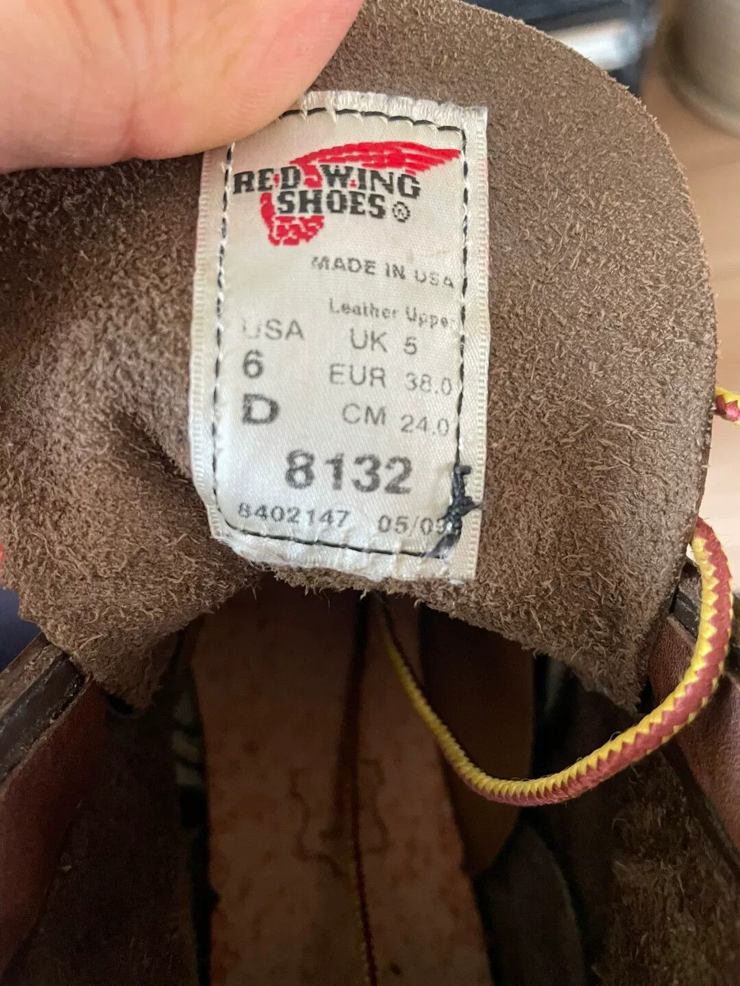 Red Wing Red Wing 8132 Engineer Boots 6D Size US 6 / EU 39 - 7 Thumbnail