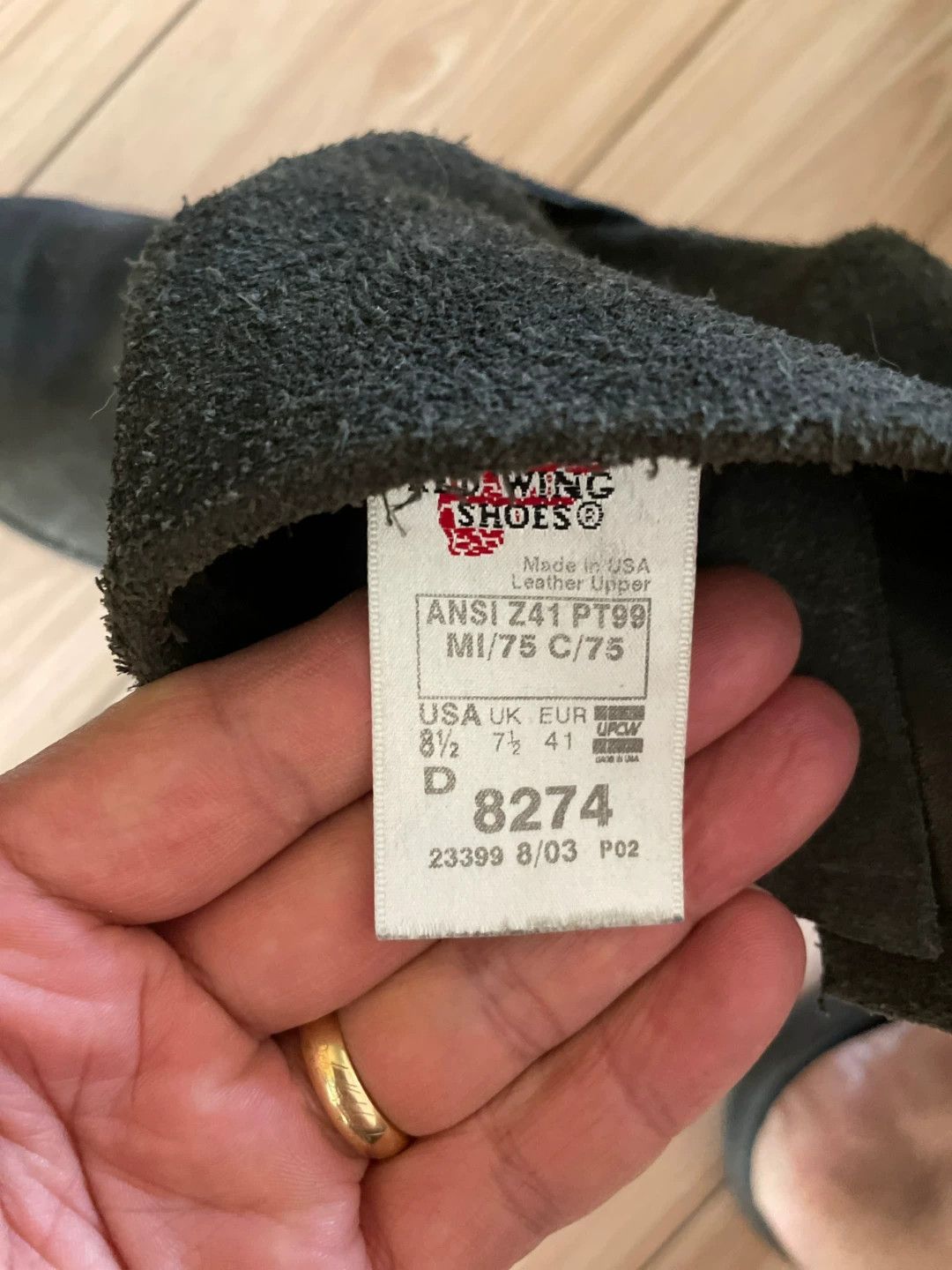 Red Wing Red Wing 8274 First Year Size US 8.5 / EU 41-42 - 6 Thumbnail