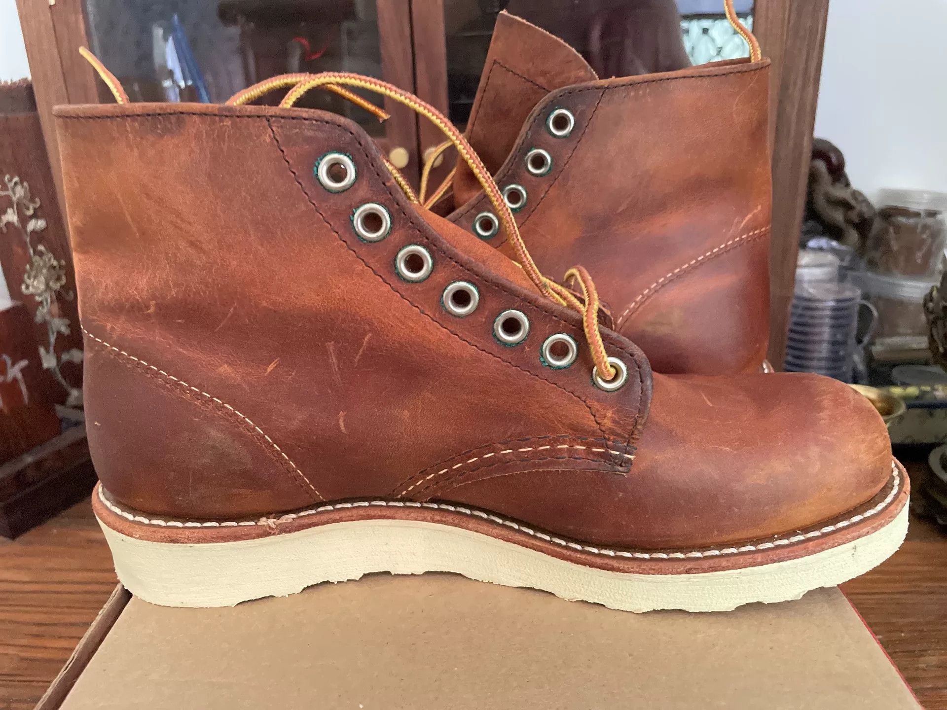 Red Wing Red Wing 9111 Engineer Boots Size US 5 / EU 37 - 5 Thumbnail