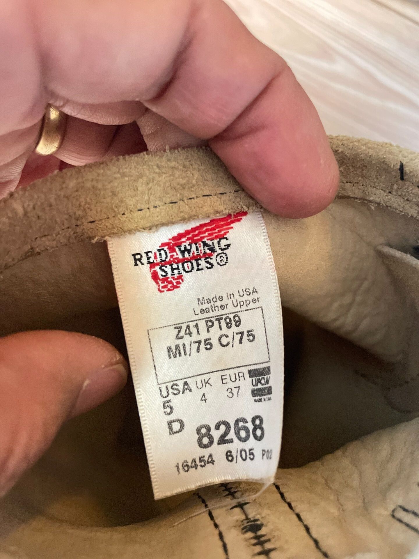 Red Wing Red Wing 8268 PT99 Engineer Boots Size US 5 / EU 37 - 7 Thumbnail