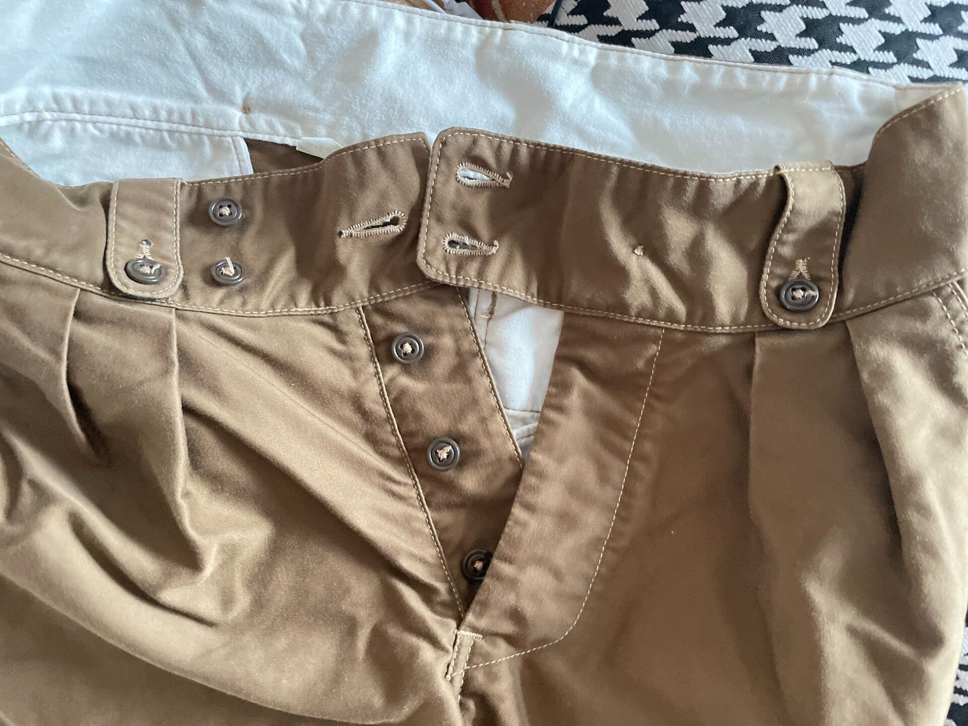 Freewheelers Freewheelers Brown Cargo Shorts Size US 32 / EU 48 - 8 Thumbnail