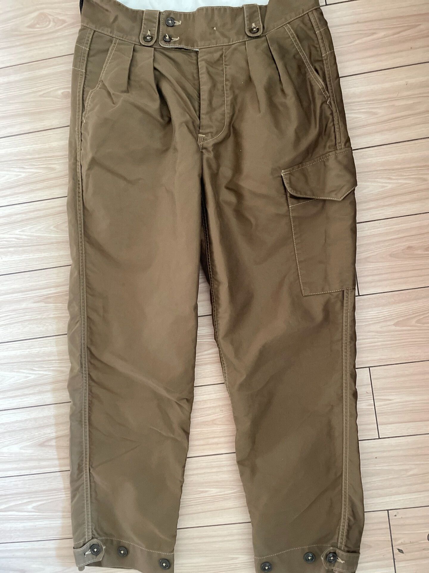 Freewheelers Freewheelers Brown Cargo Shorts Size US 32 / EU 48 - 3 Thumbnail