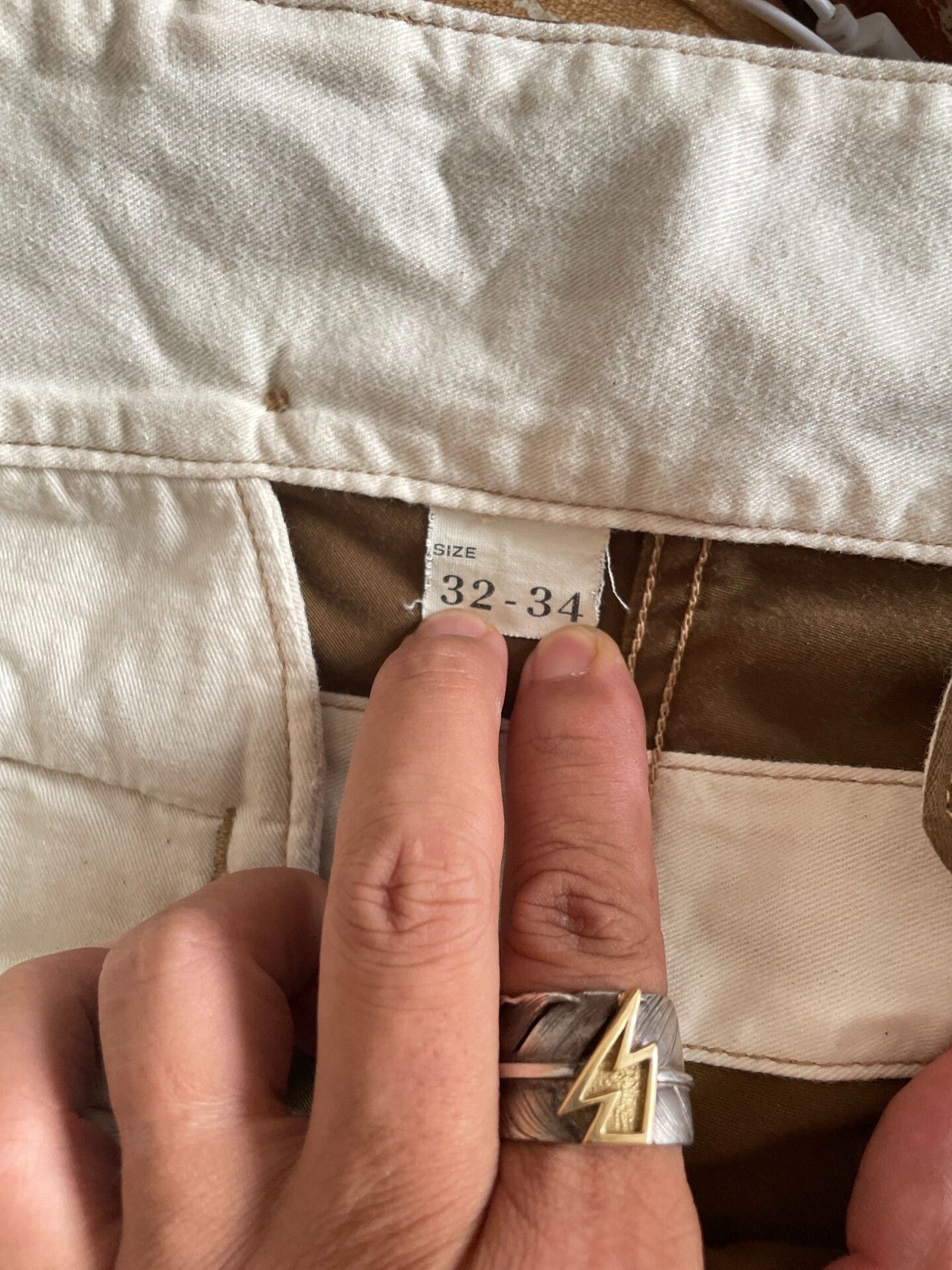 Freewheelers Freewheelers Brown Cargo Shorts Size US 32 / EU 48 - 9 Thumbnail