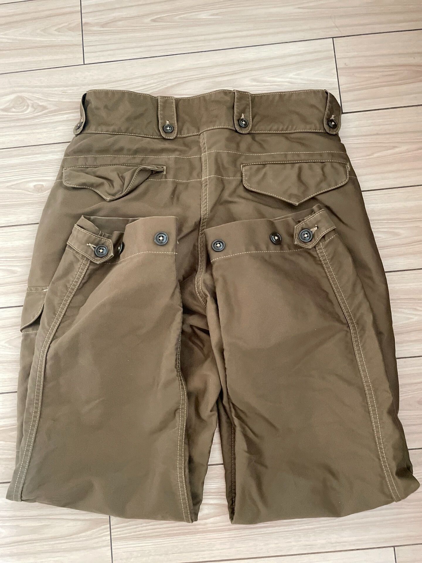 Freewheelers Freewheelers Brown Cargo Shorts Size US 32 / EU 48 - 6 Thumbnail
