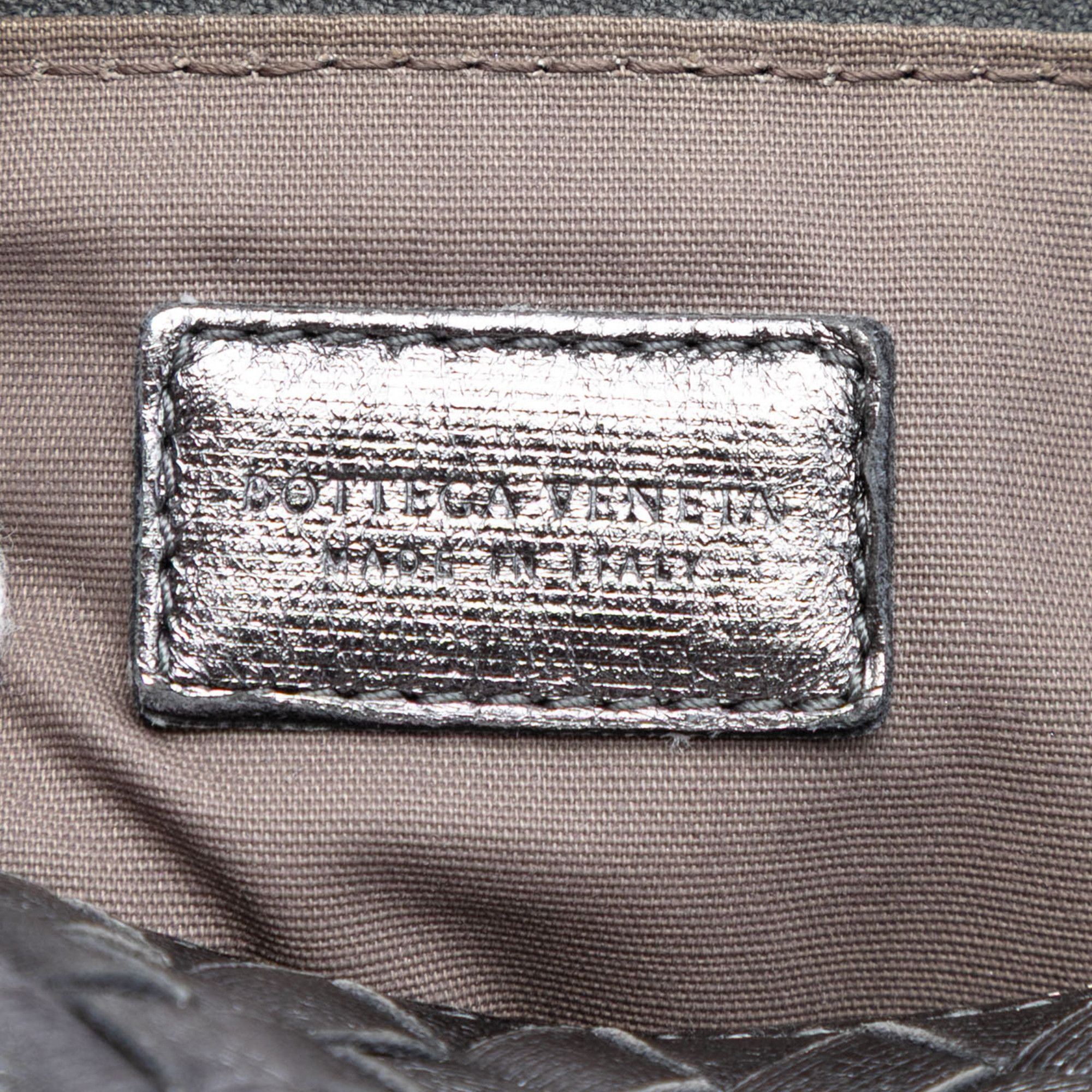 Bottega Veneta Bottega Veneta Metallic Nappa Intrecciato Clutch Size ONE SIZE - 5 Thumbnail