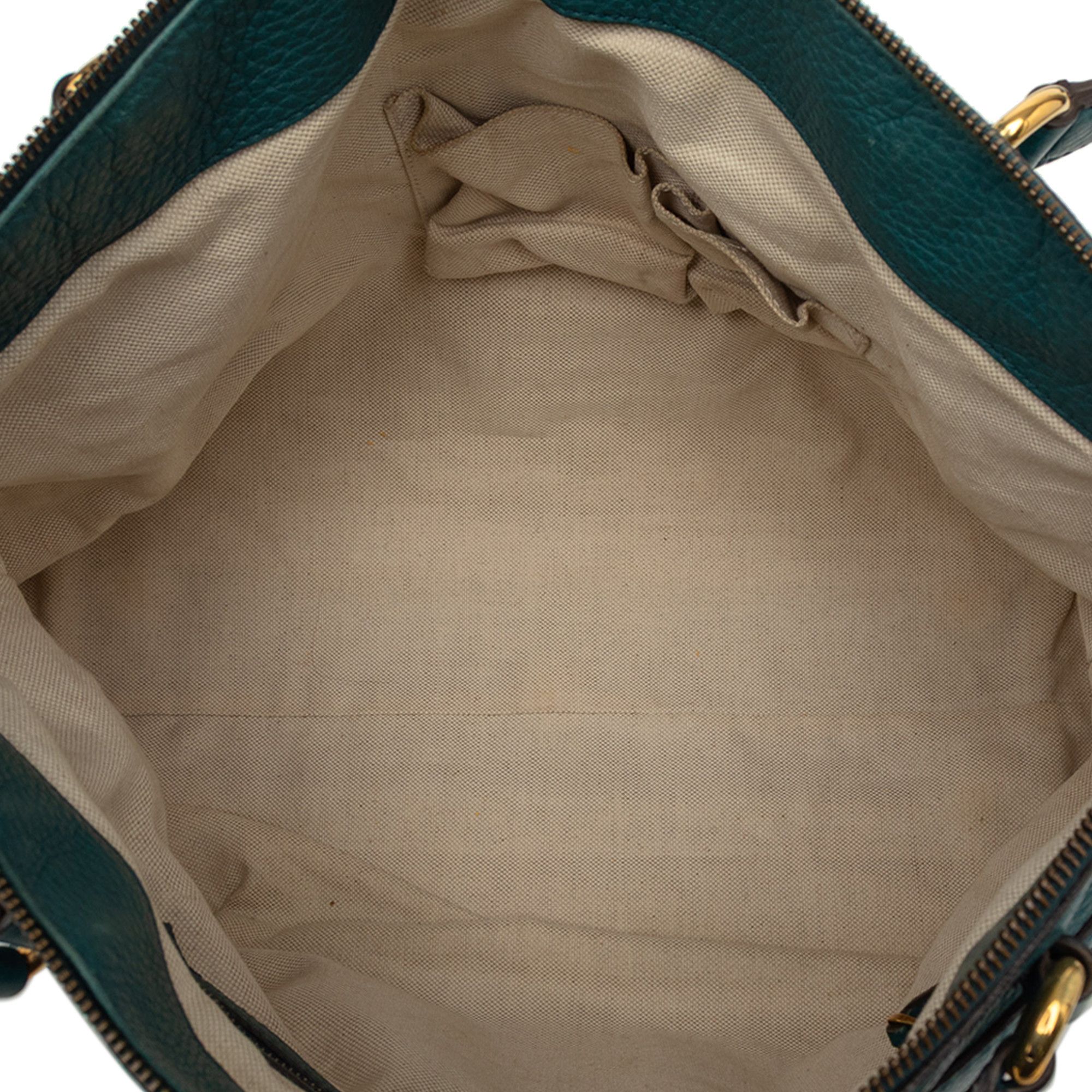 Gucci Gucci Medium Leather Ride Top Handle Bag Size ONE SIZE - 4 Thumbnail
