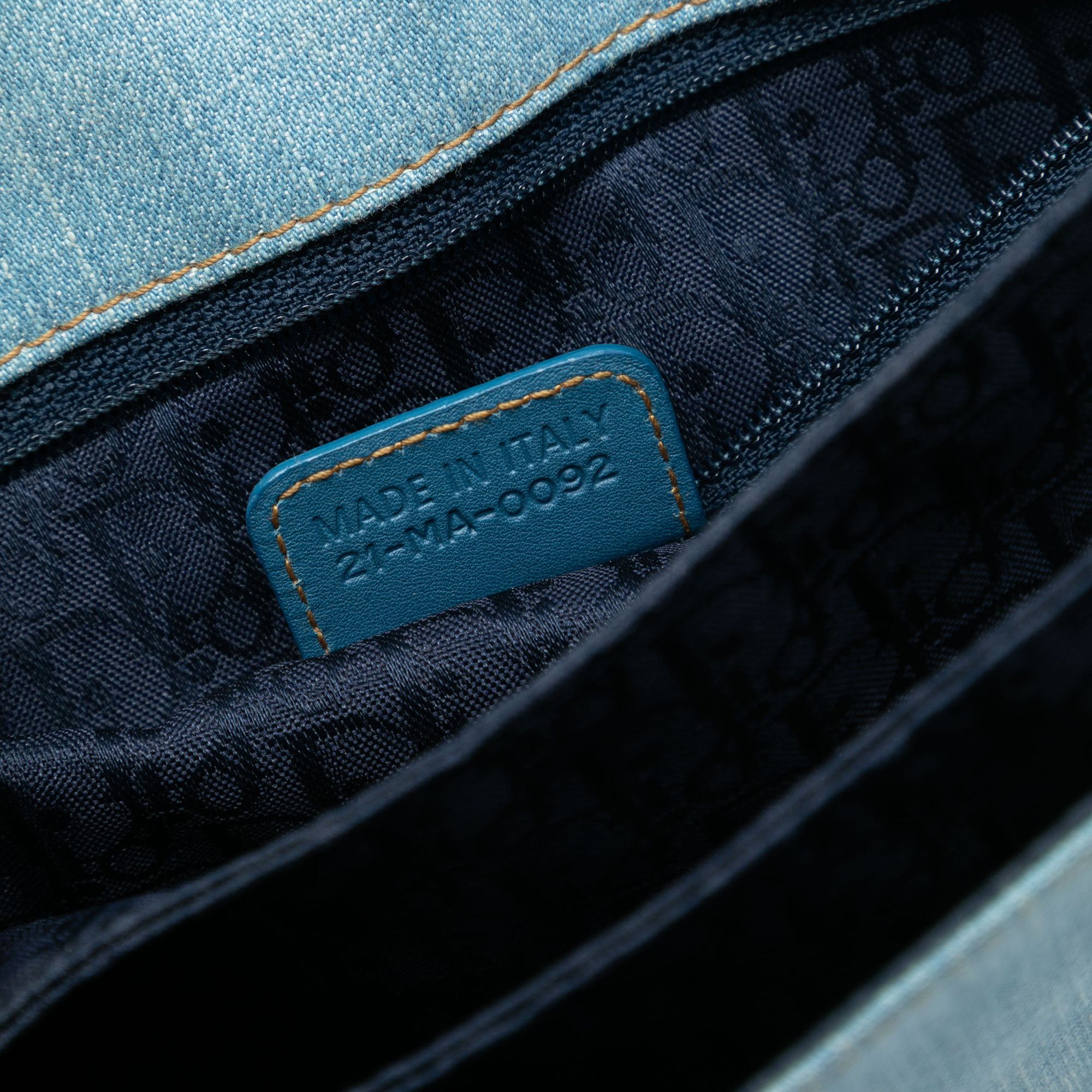 Dior Dior Denim Admit It Flap Size ONE SIZE - 6 Thumbnail