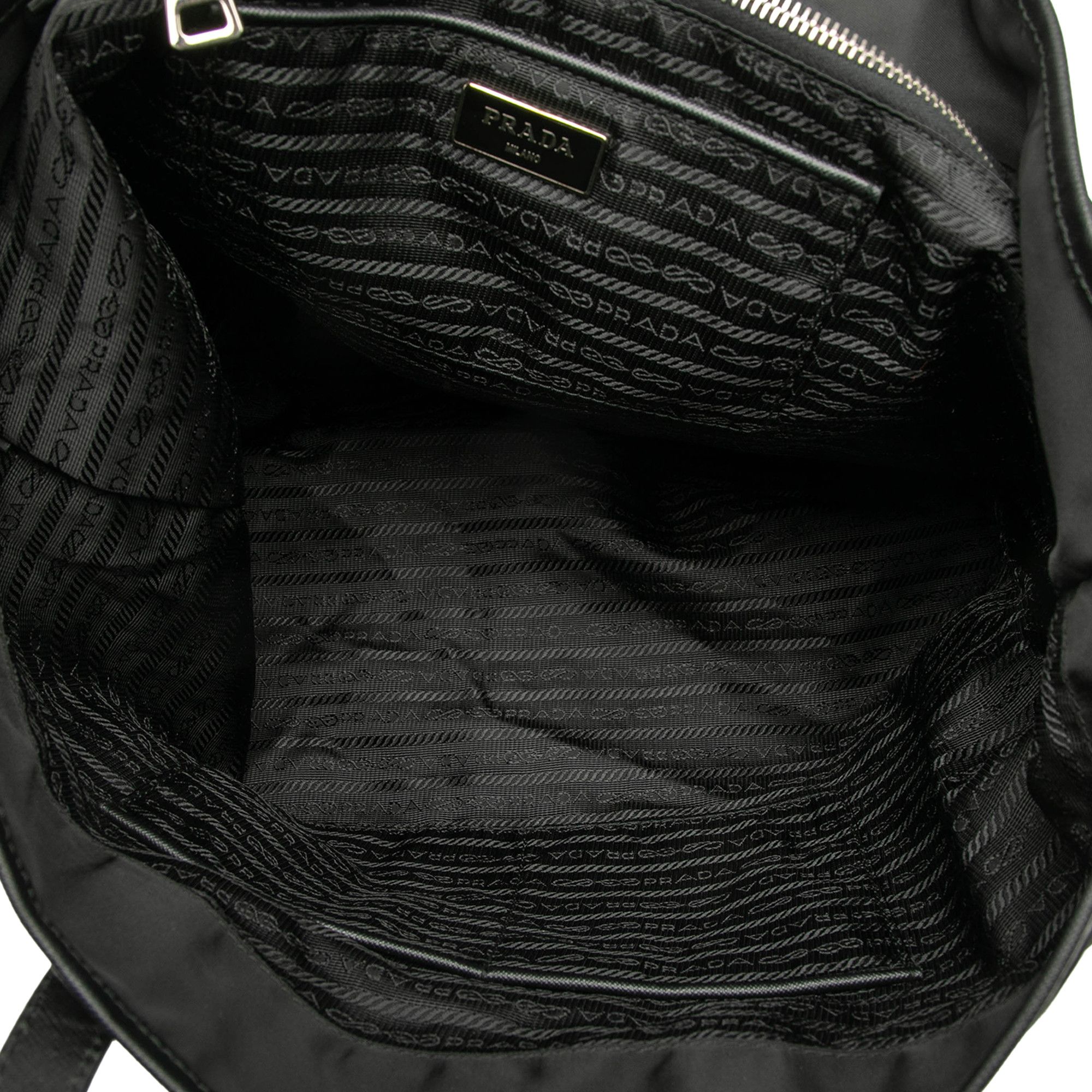 Prada Prada Saffiano Trimmed Tessuto Applique Tote Size ONE SIZE - 4 Thumbnail