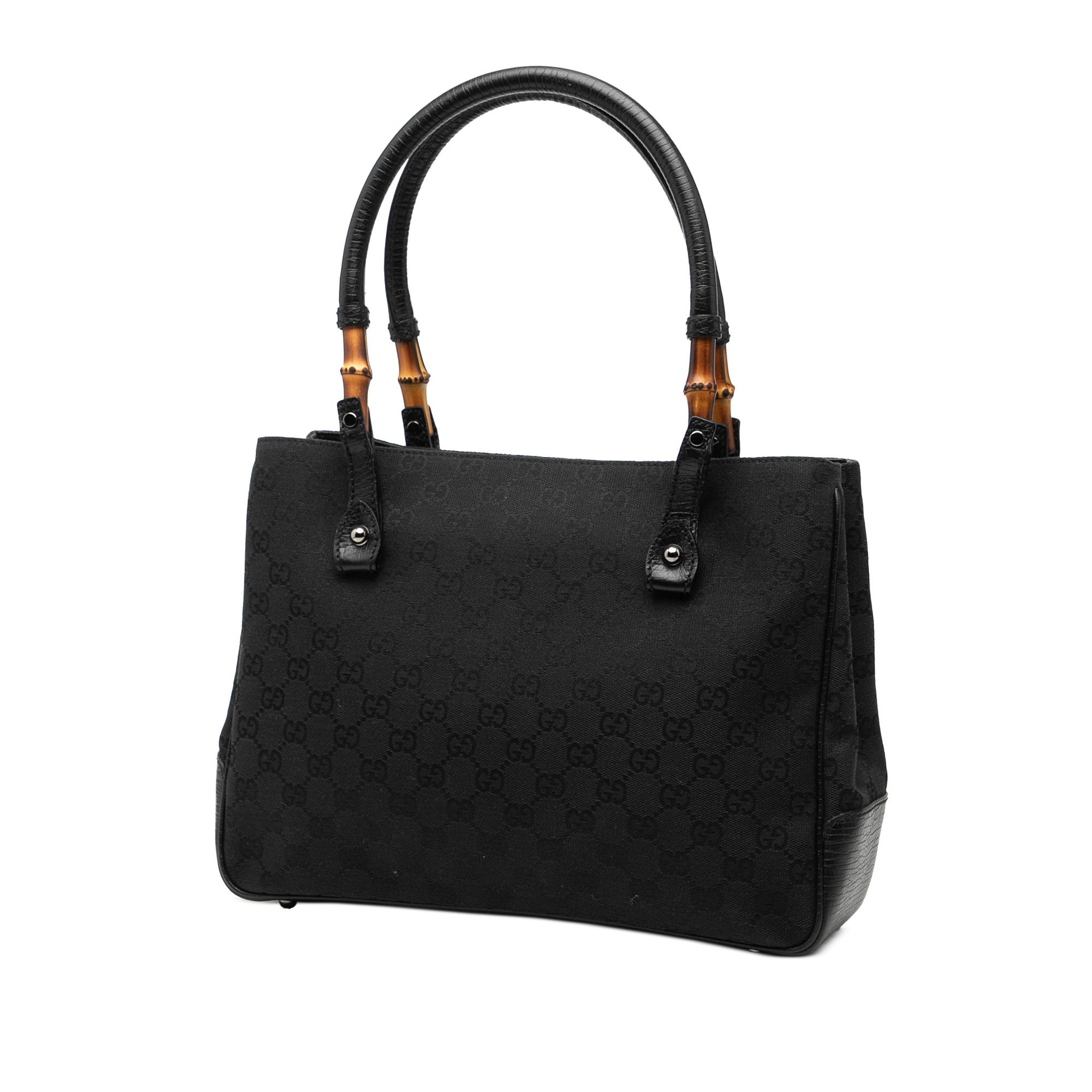 Gucci Gucci GG Canvas Bamboo Tote Size ONE SIZE - 2 Thumbnail