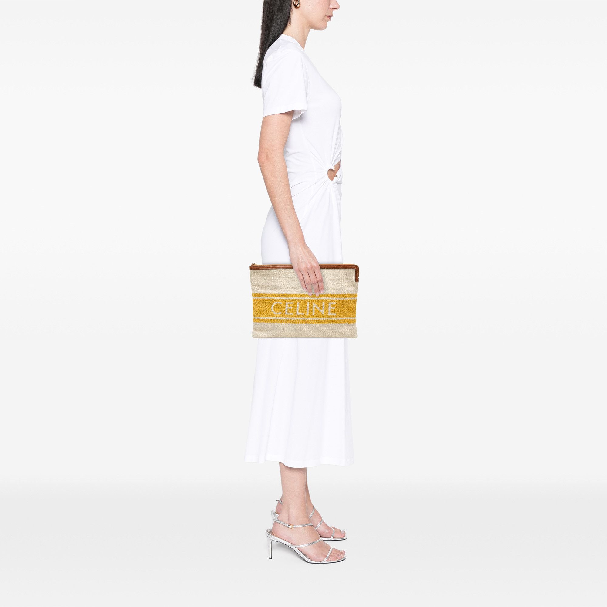 Celine Celine Large Plein Soleil Clutch Size ONE SIZE - 7 Thumbnail