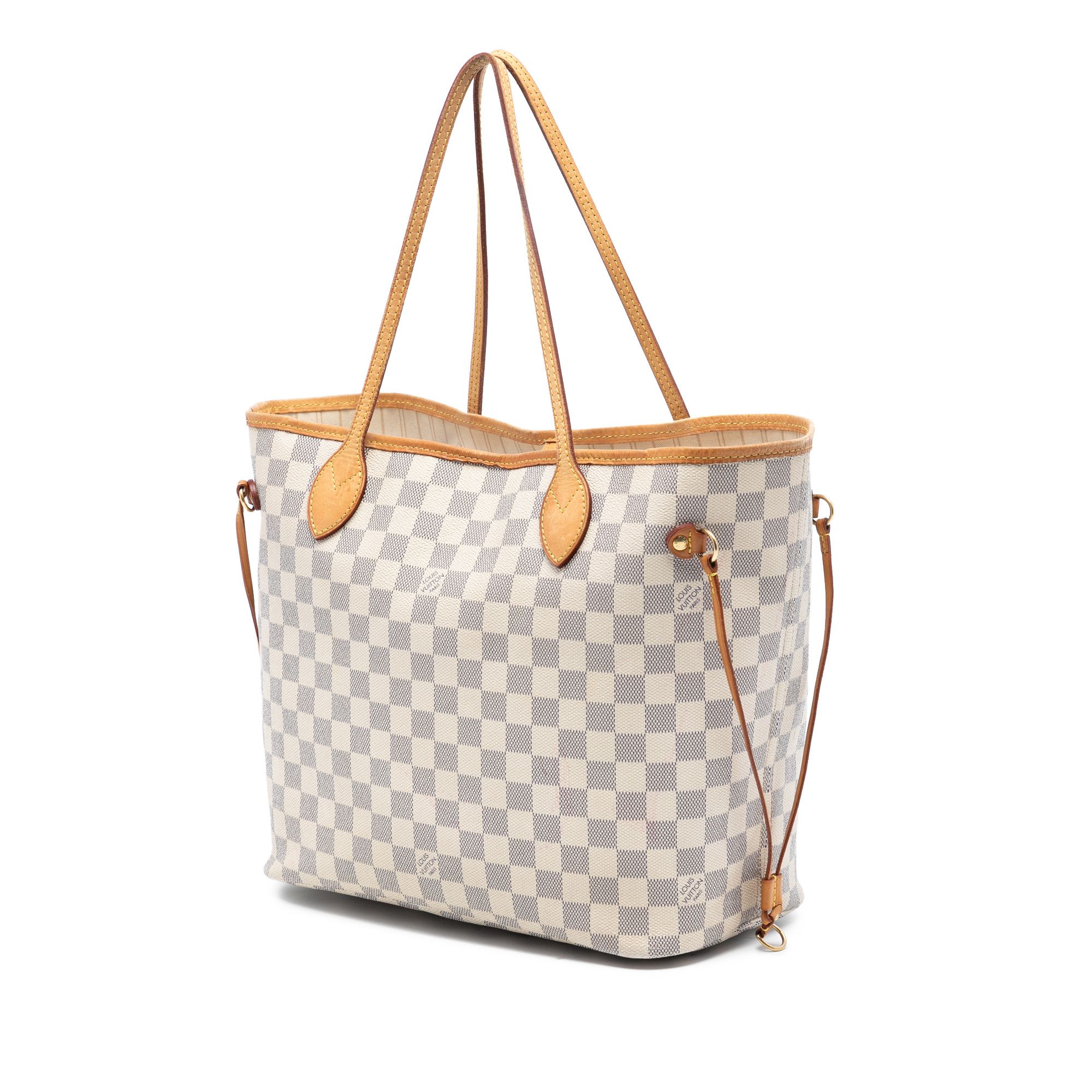 Louis Vuitton Louis Vuitton Damier Azur Neverfull MM Size ONE SIZE - 2 Thumbnail