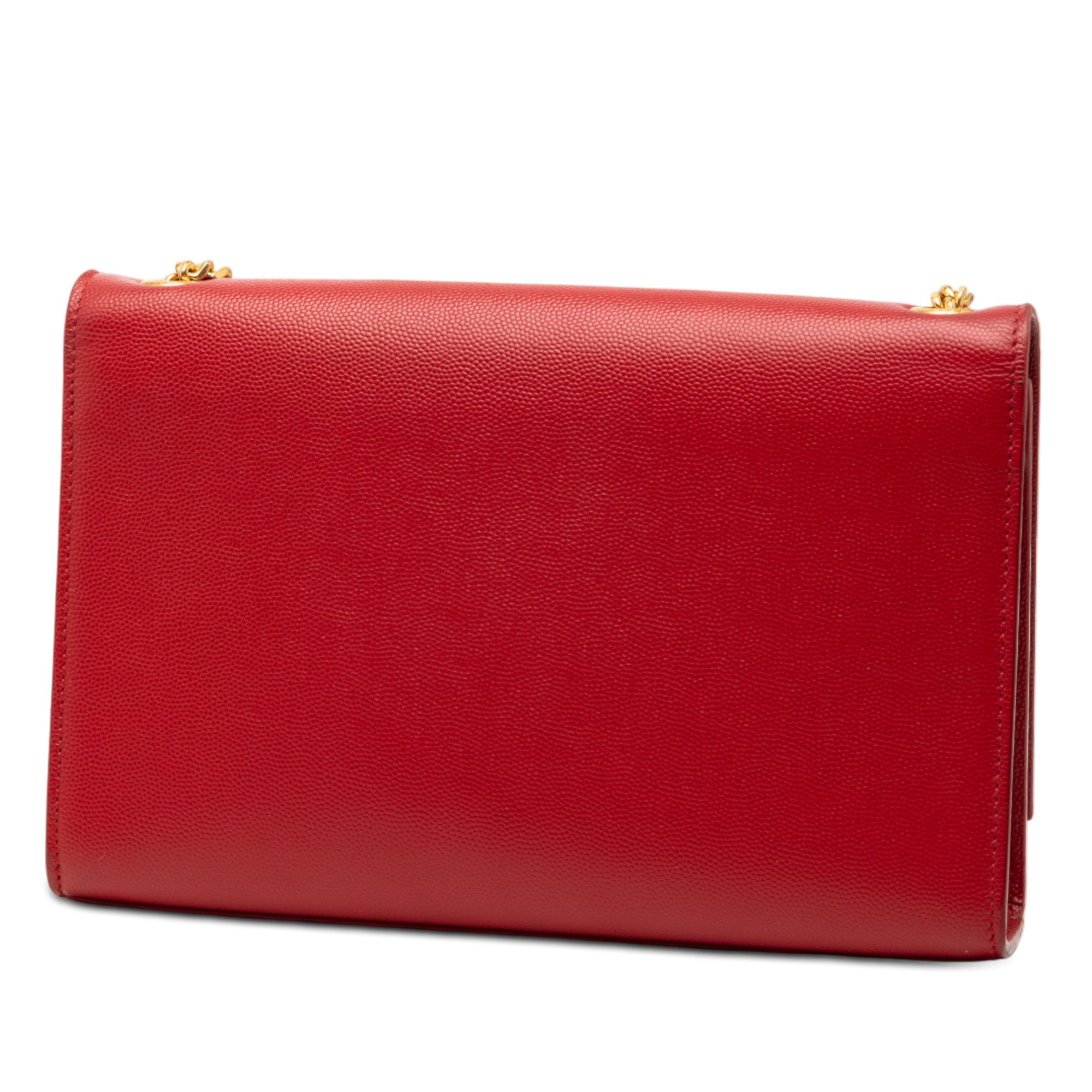 Yves Saint Laurent Yves Saint Laurent Medium Grain De Poudre Monogram Kate Crossbody Size ONE SIZE - 2 Thumbnail