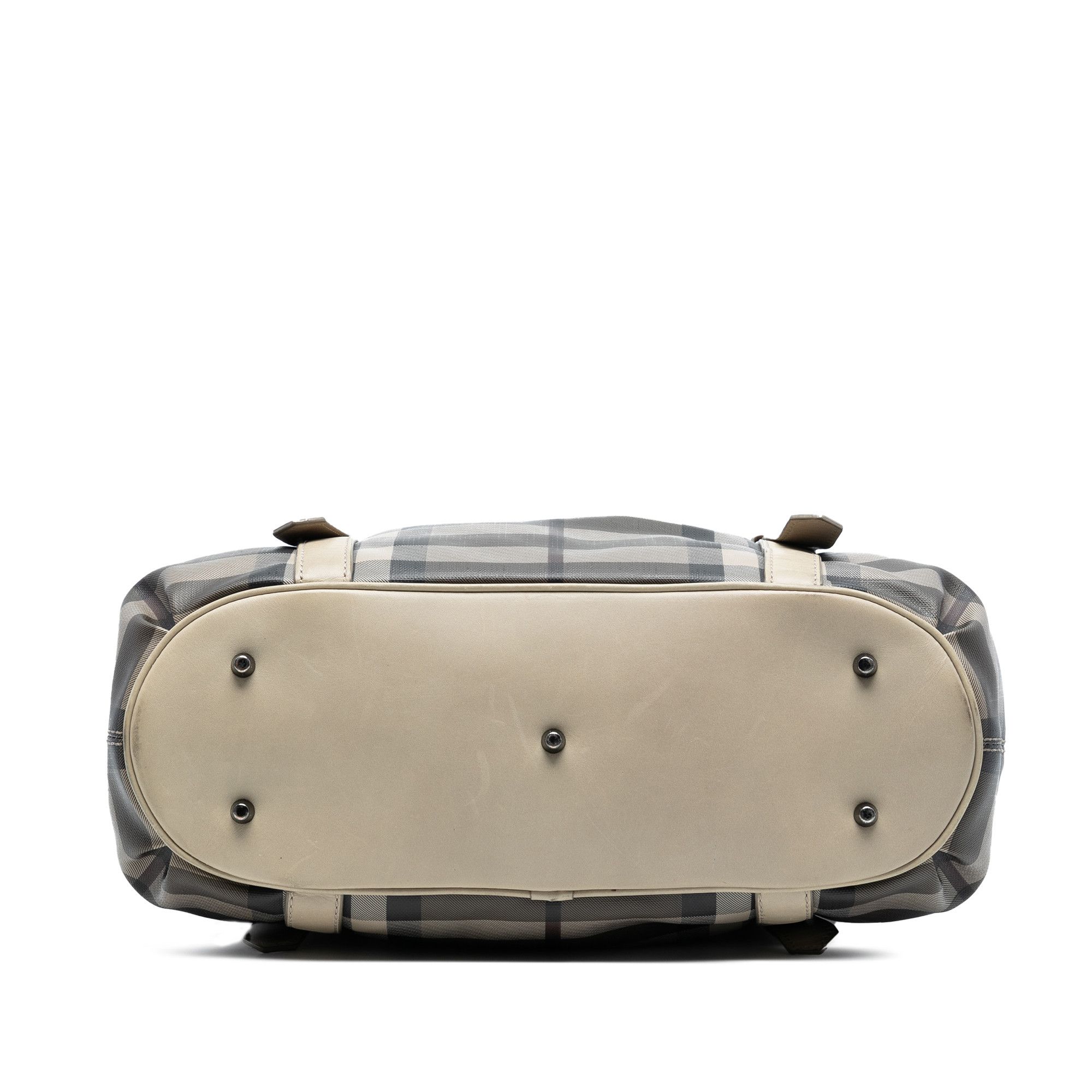 Burberry Burberry Smoke Check Coated Canvas Northfield Satchel Size ONE SIZE - 3 Thumbnail