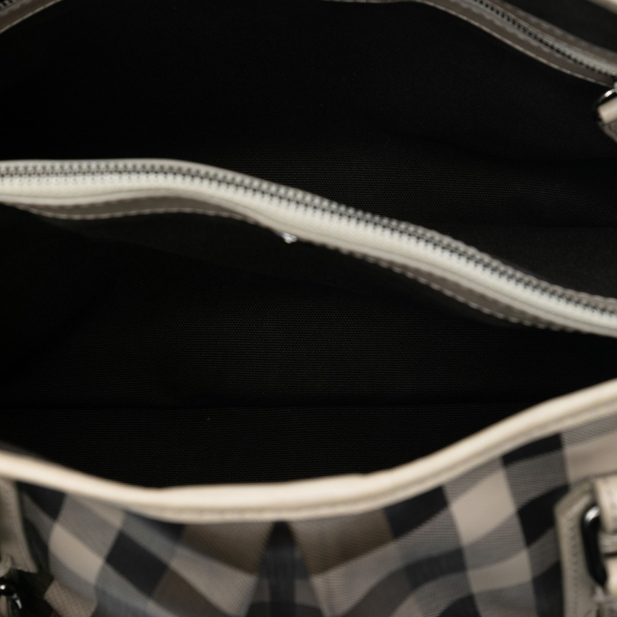 Burberry Burberry Smoke Check Coated Canvas Northfield Satchel Size ONE SIZE - 4 Thumbnail
