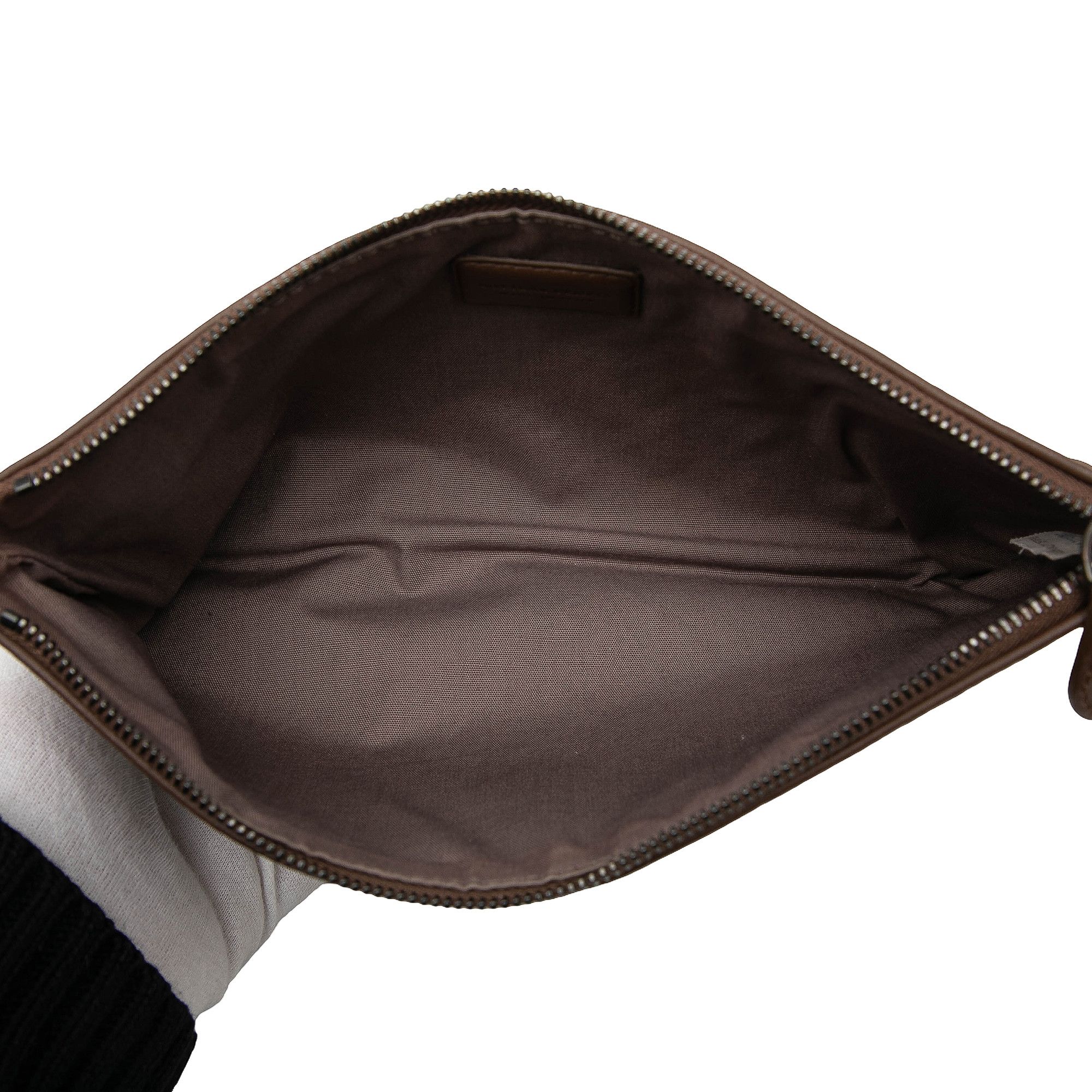 Bottega Veneta Bottega Veneta Nappa Intrecciato Zip Pouch Size ONE SIZE - 4 Thumbnail