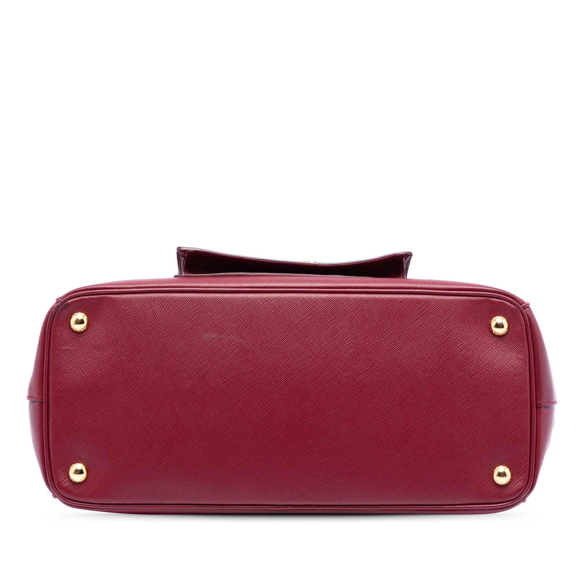 Prada Prada Saffiano Lux Galleria Double Zip Front Pocket Satchel Size ONE SIZE - 3 Thumbnail