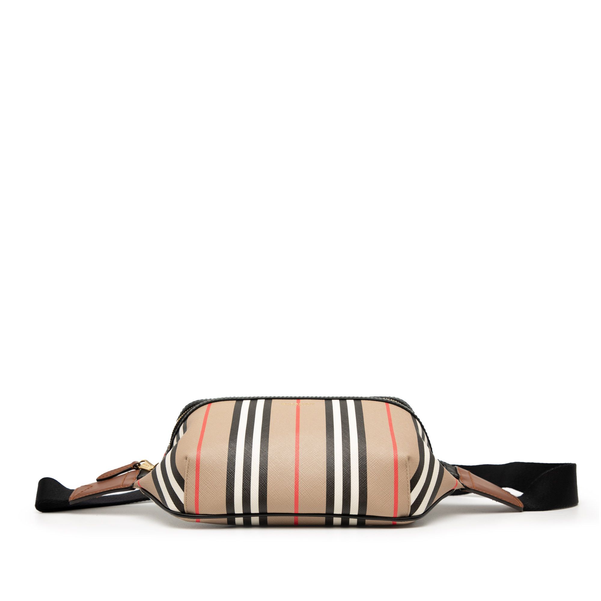 Burberry Burberry Icon Stripe Coated Canvas Sonny Belt Bag Size ONE SIZE - 3 Thumbnail