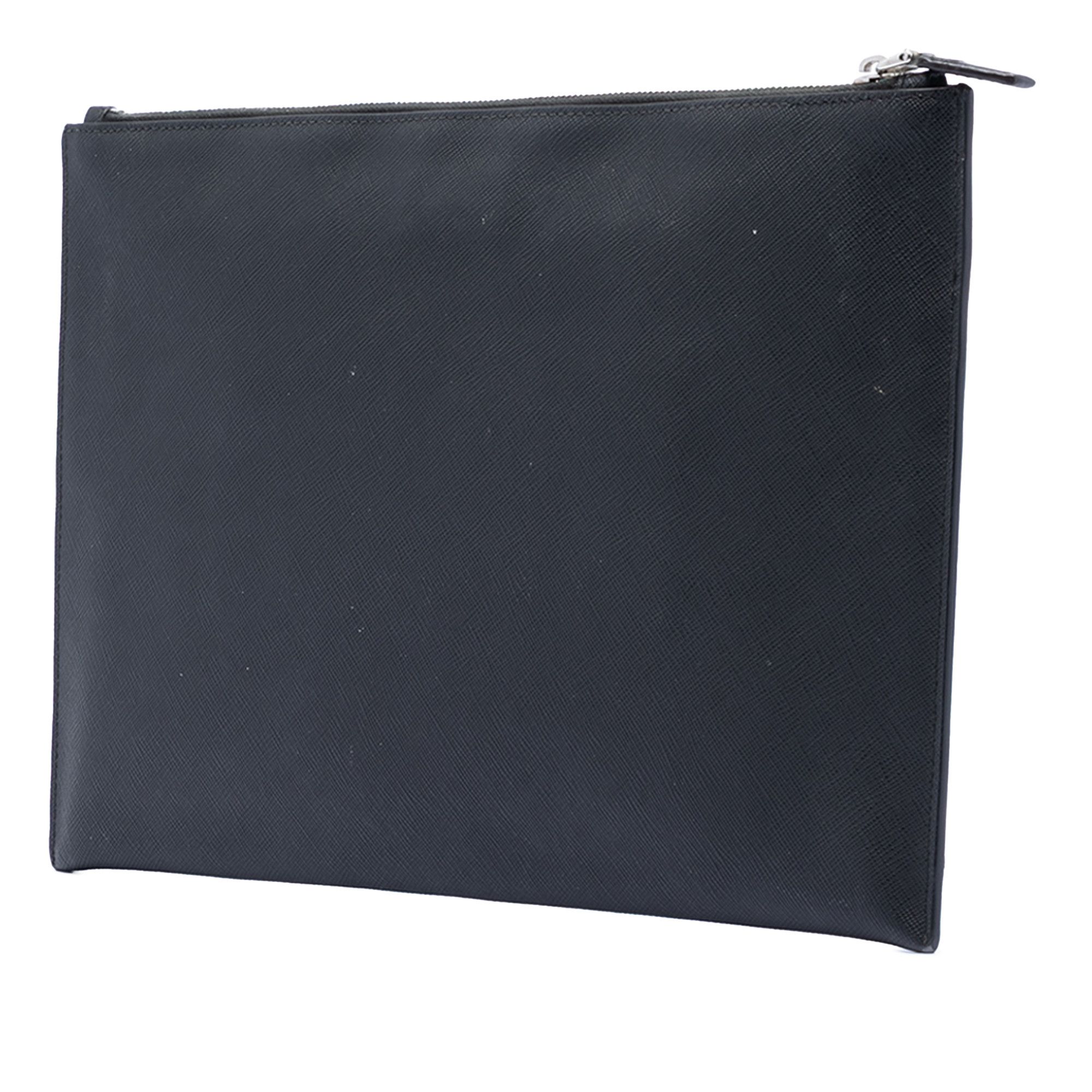 Prada Prada Saffiano Clutch Size ONE SIZE - 2 Thumbnail