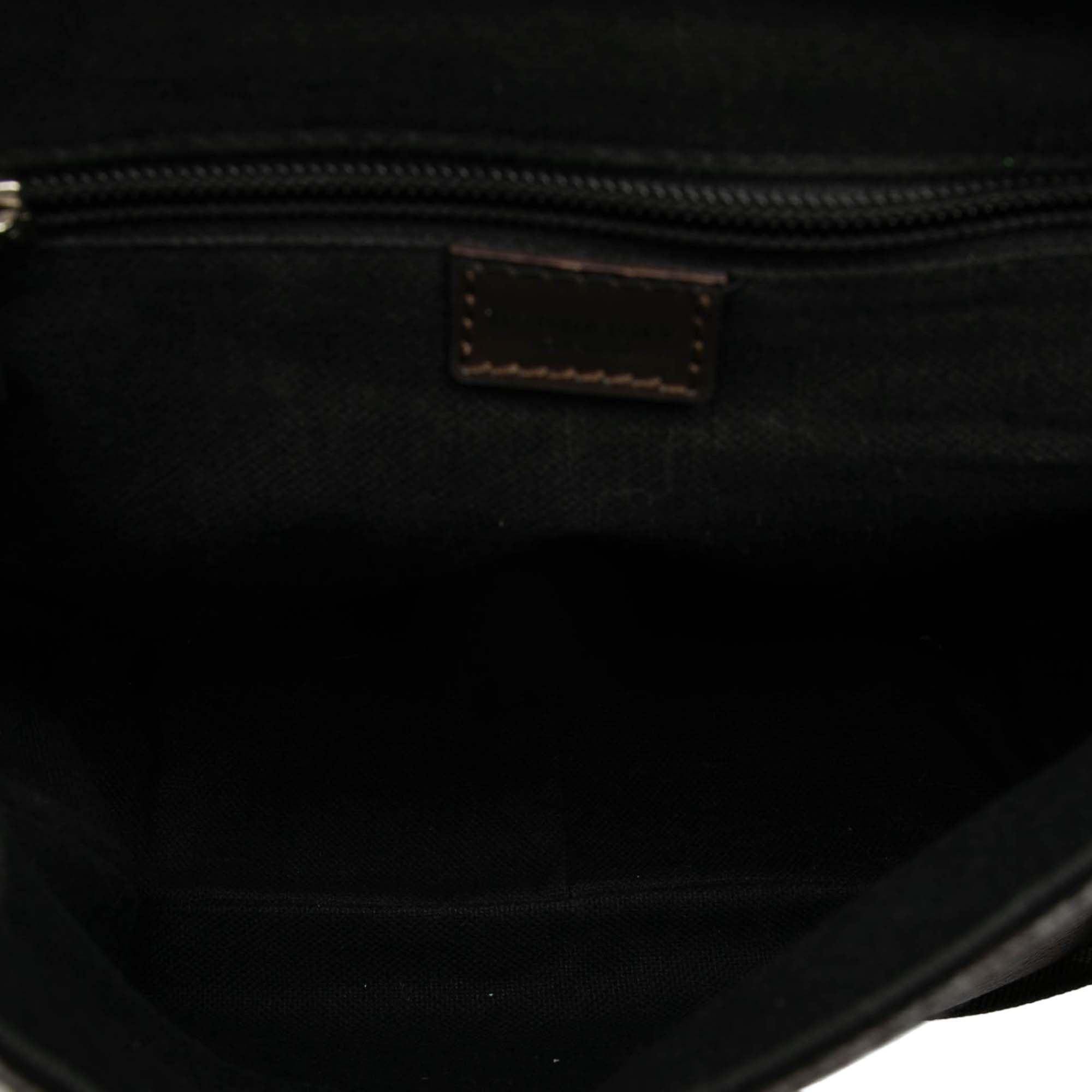 Burberry Burberry Smoke Check Coated Canvas and Leather Crossbody Size ONE SIZE - 4 Thumbnail