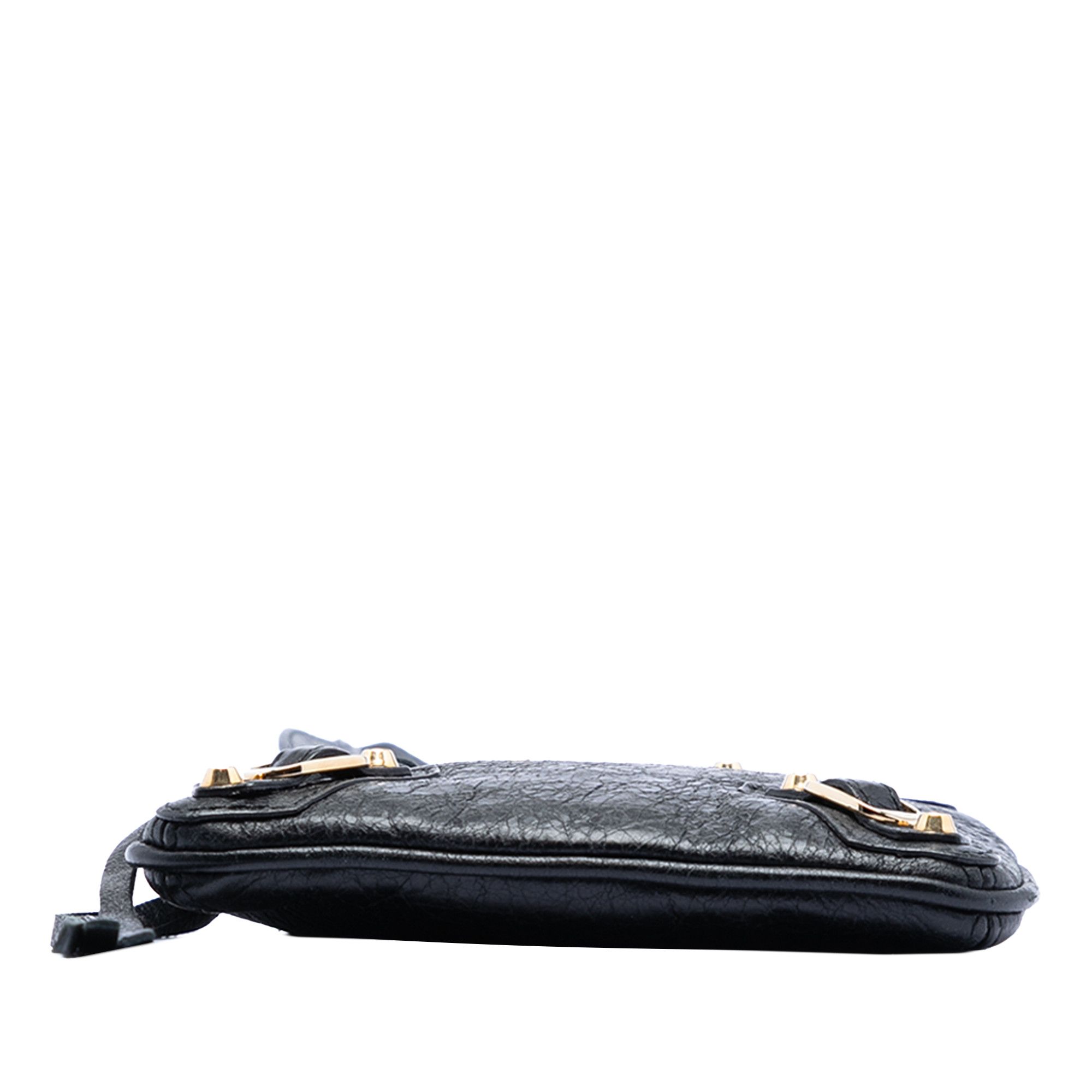Balenciaga Balenciaga Lambskin Motocross Classic Phone Holder Bag Size ONE SIZE - 3 Thumbnail