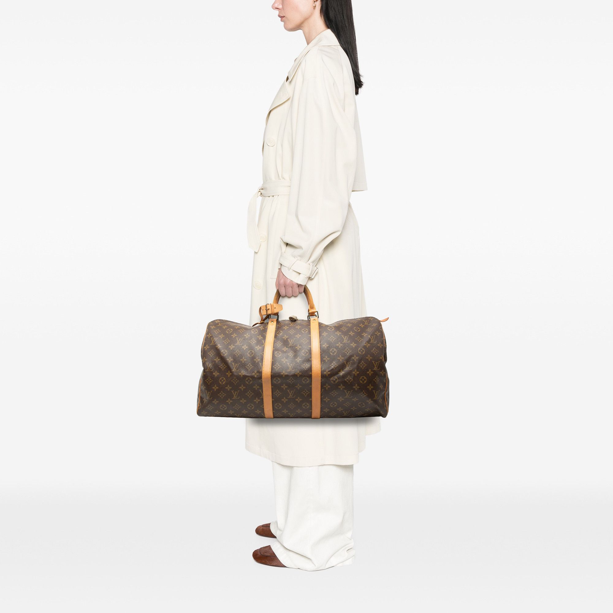 Louis Vuitton Louis Vuitton Monogram Keepall 55 Size ONE SIZE - 9 Thumbnail