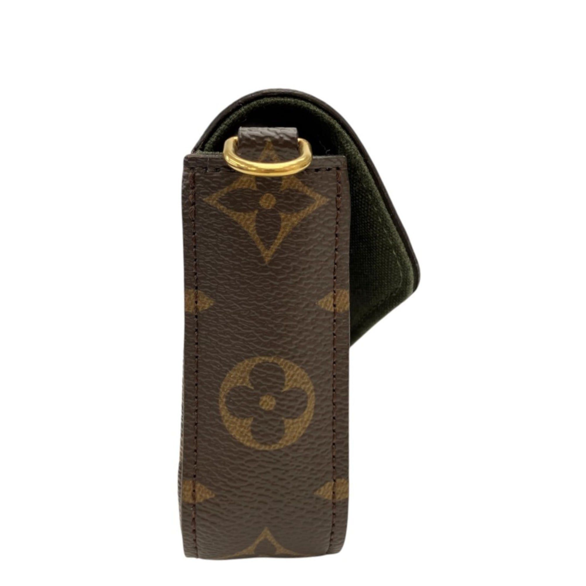 Louis Vuitton LOUIS VUITTON M80091 Multi Pochette Felicie Monogram Shoulder Bag for Women Size ONE SIZE - 3 Thumbnail