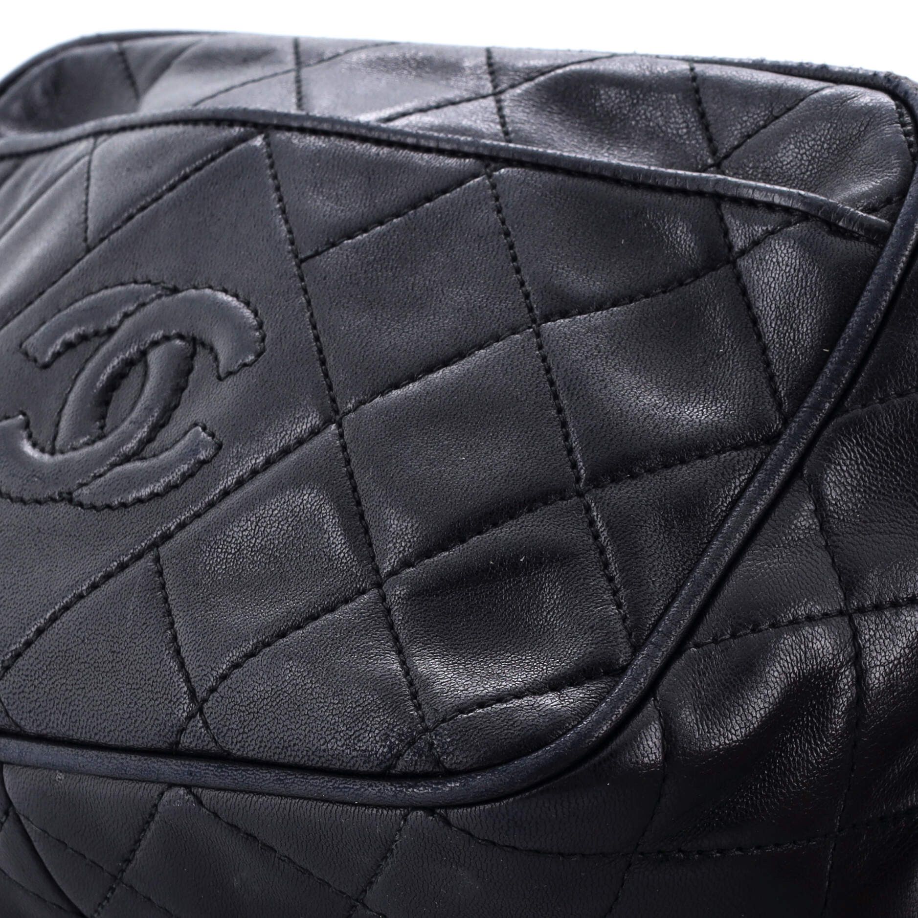 Chanel Vintage Diamond CC Slit Pocket Camera Bag Size ONE SIZE - 6 Thumbnail