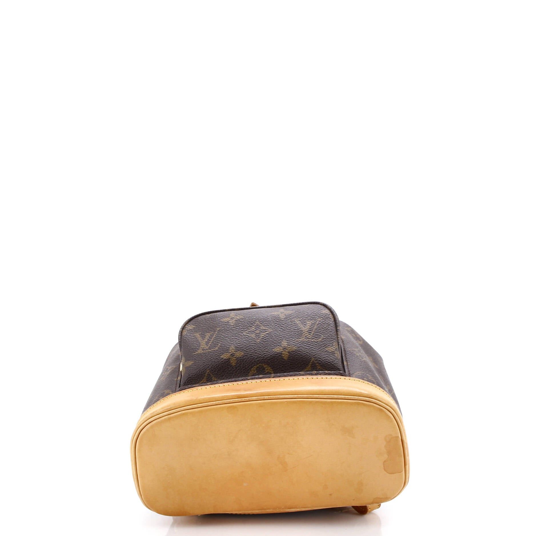 Louis Vuitton Vintage Montsouris Backpack Size ONE SIZE - 4 Thumbnail