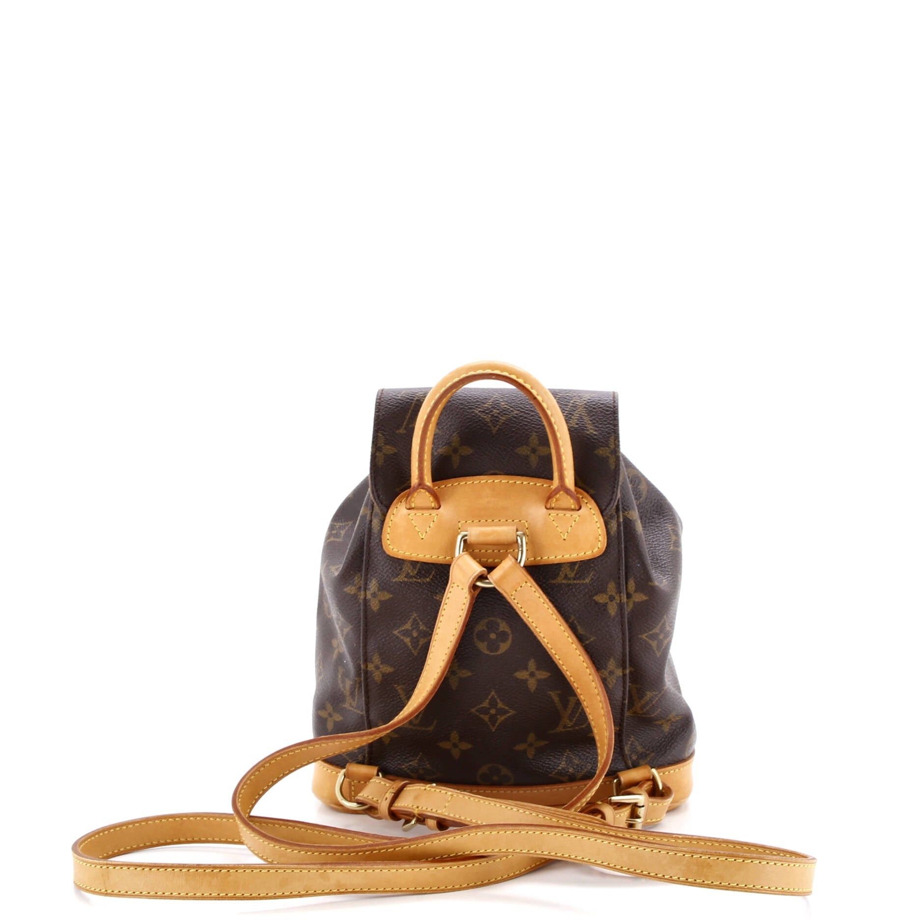 Louis Vuitton Vintage Montsouris Backpack Size ONE SIZE - 3 Thumbnail