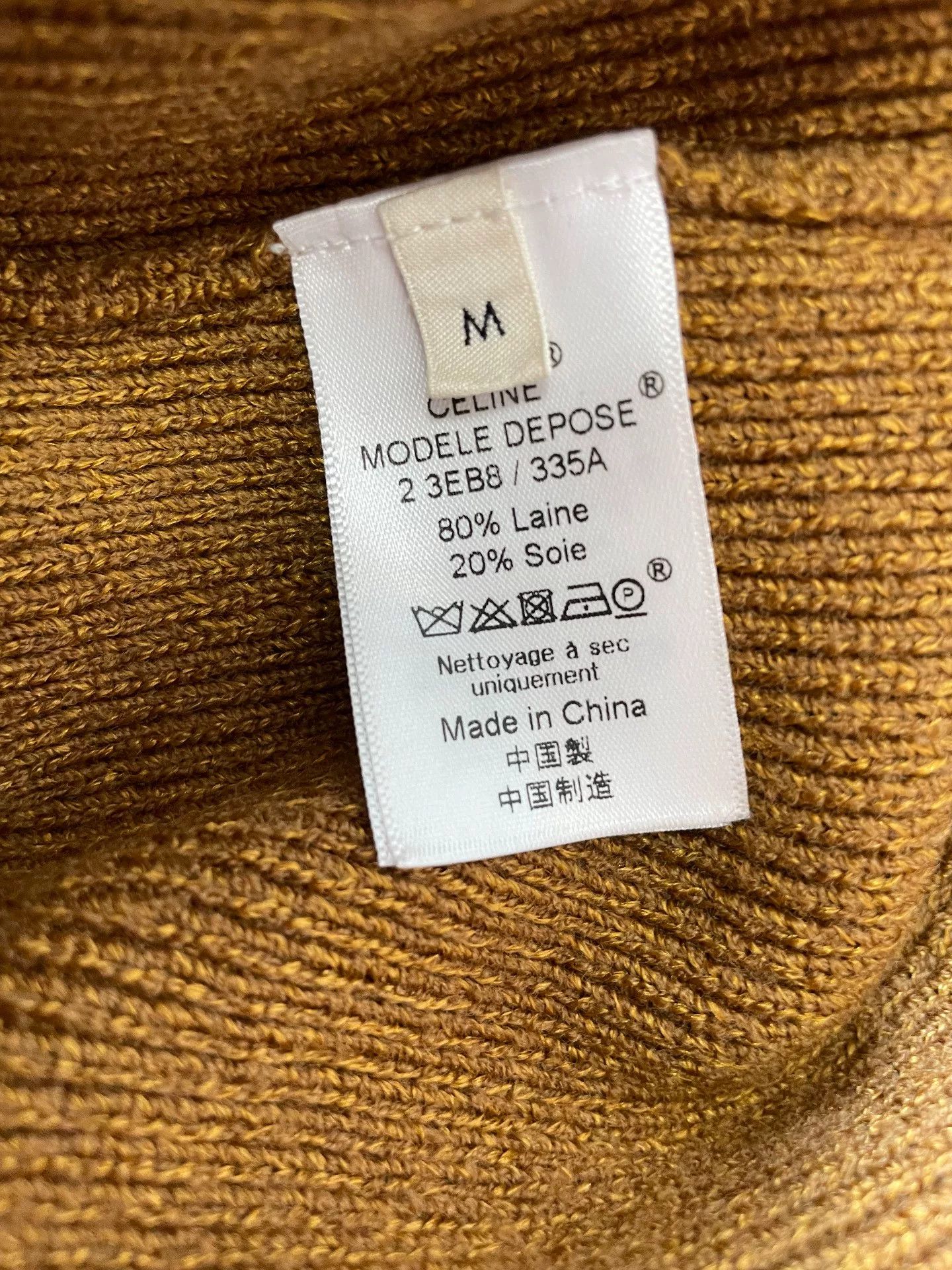 Celine Vintage Celine Wool Sweater Size M / US 6-8 / IT 42-44 - 7 Thumbnail