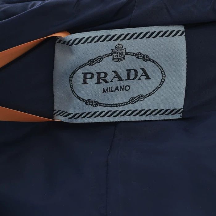 Prada PRADA Blue Nylon Hooded Jacket Size 36 Size XS / US 0-2 / IT 36-38 - 3 Thumbnail