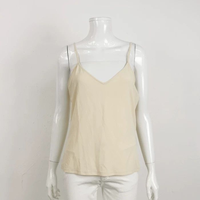 Max Mara Maxmara Studio Silk Solid Round Neck Top Size XL / US 12-14 / IT 48-50 - 3 Thumbnail