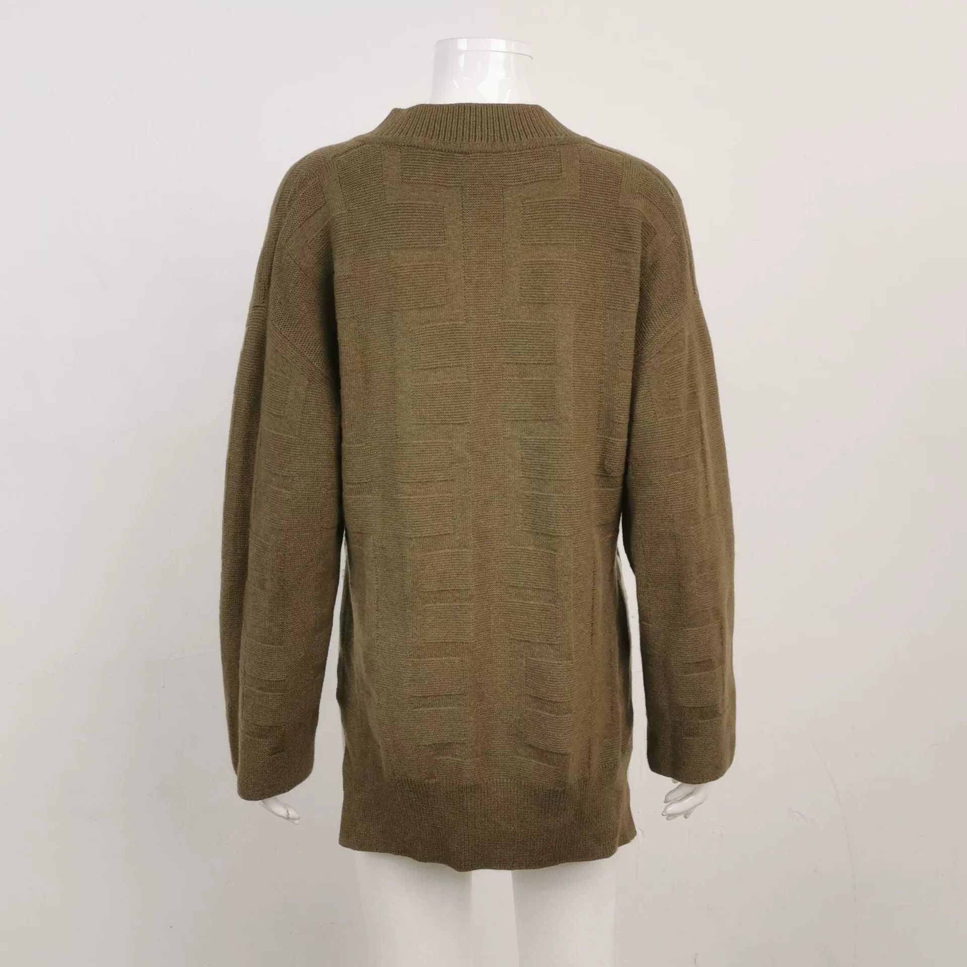 Hermes Hermes Wool Solid Long-Sleeve Sweater Size 34 Size XXS / US 00 / IT 34 - 2 Thumbnail
