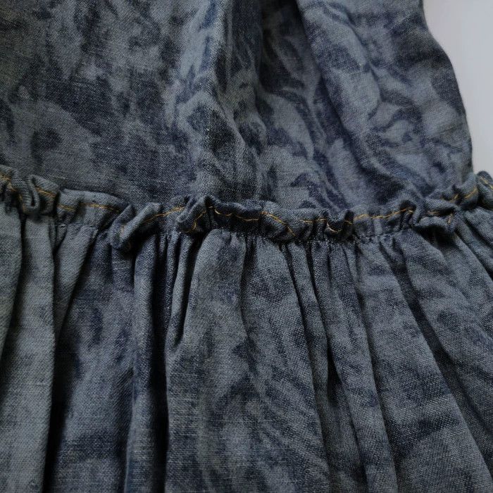 Dior Dior Cotton Linen Blend Colorblock Skirt Size 38" / US 16 / IT 52 - 3 Thumbnail
