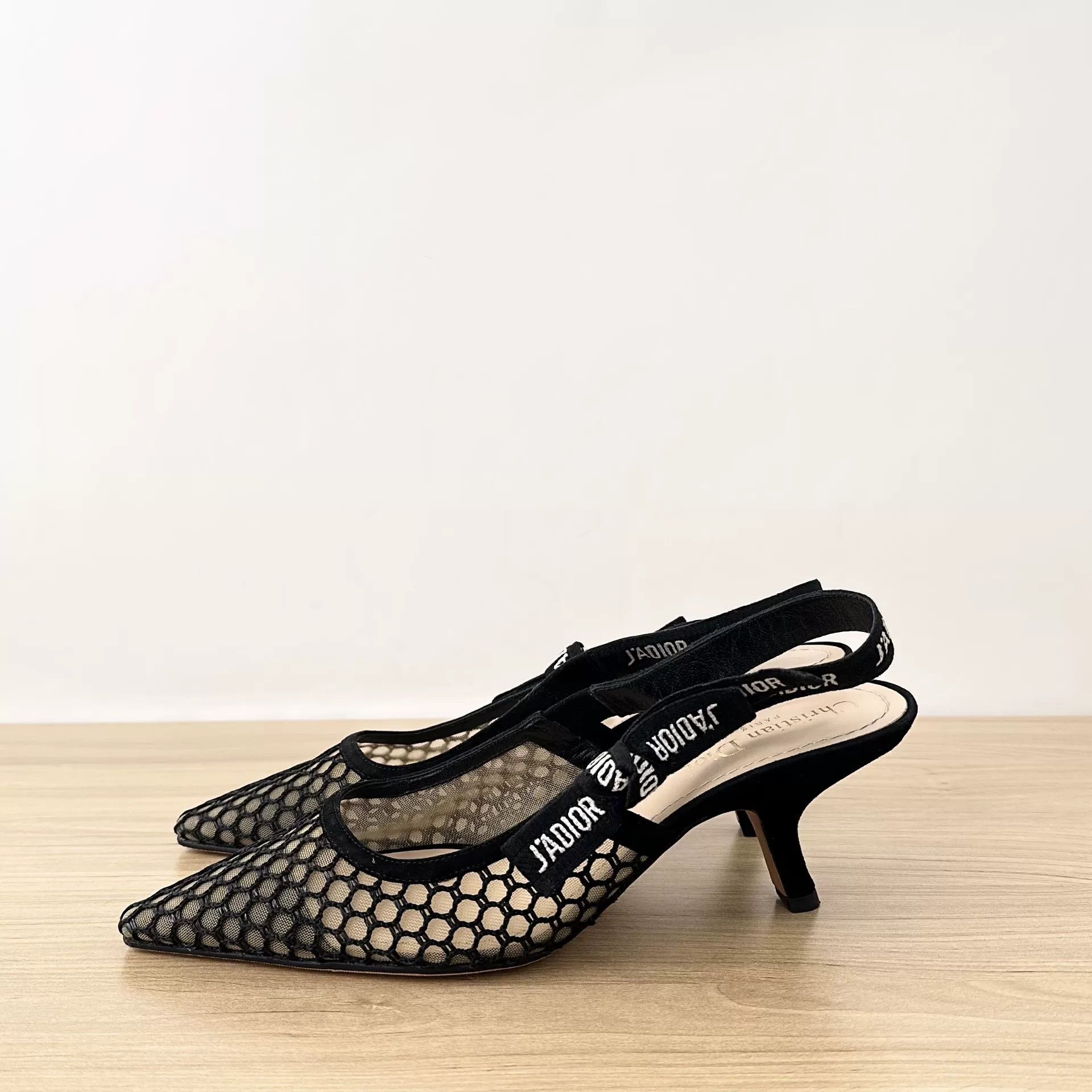 Dior Dior Mesh Kitten Heel Pumps Size 38 Size US 7 / IT 37 - 5 Thumbnail
