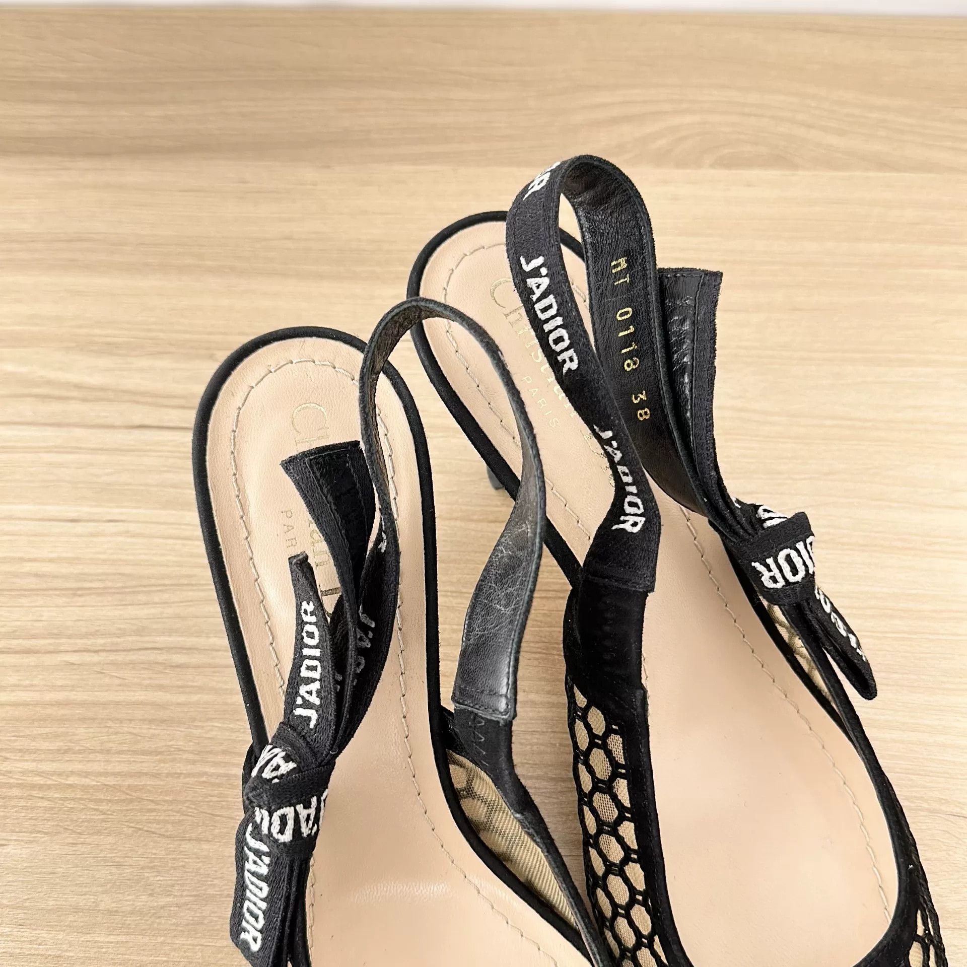 Dior Dior Mesh Kitten Heel Pumps Size 38 Size US 7 / IT 37 - 7 Thumbnail